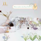  Set 4 Khăn Cotton Bubble Tree 30x30cm 