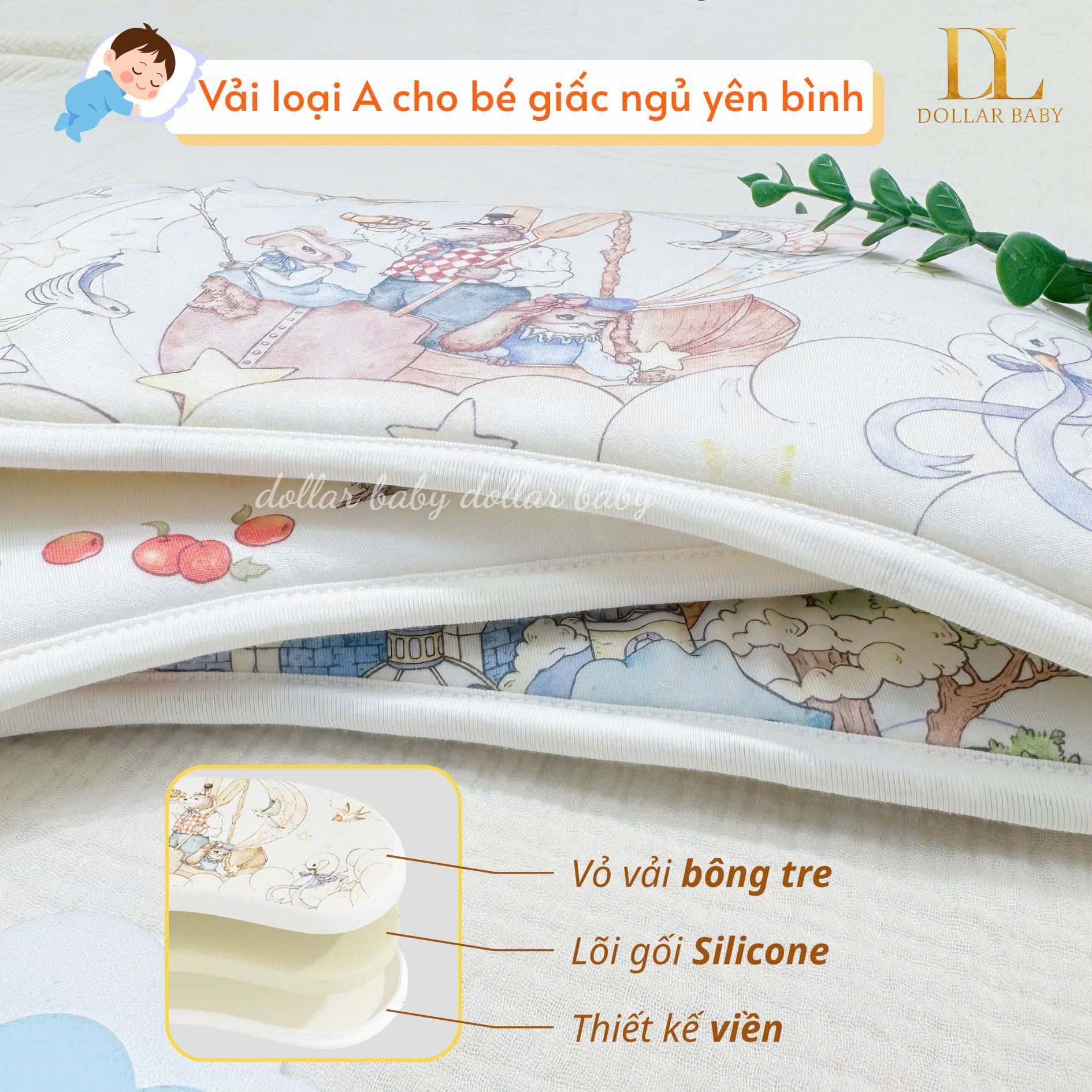 Gối Sợi Tre Bubble Tree - 25x50 