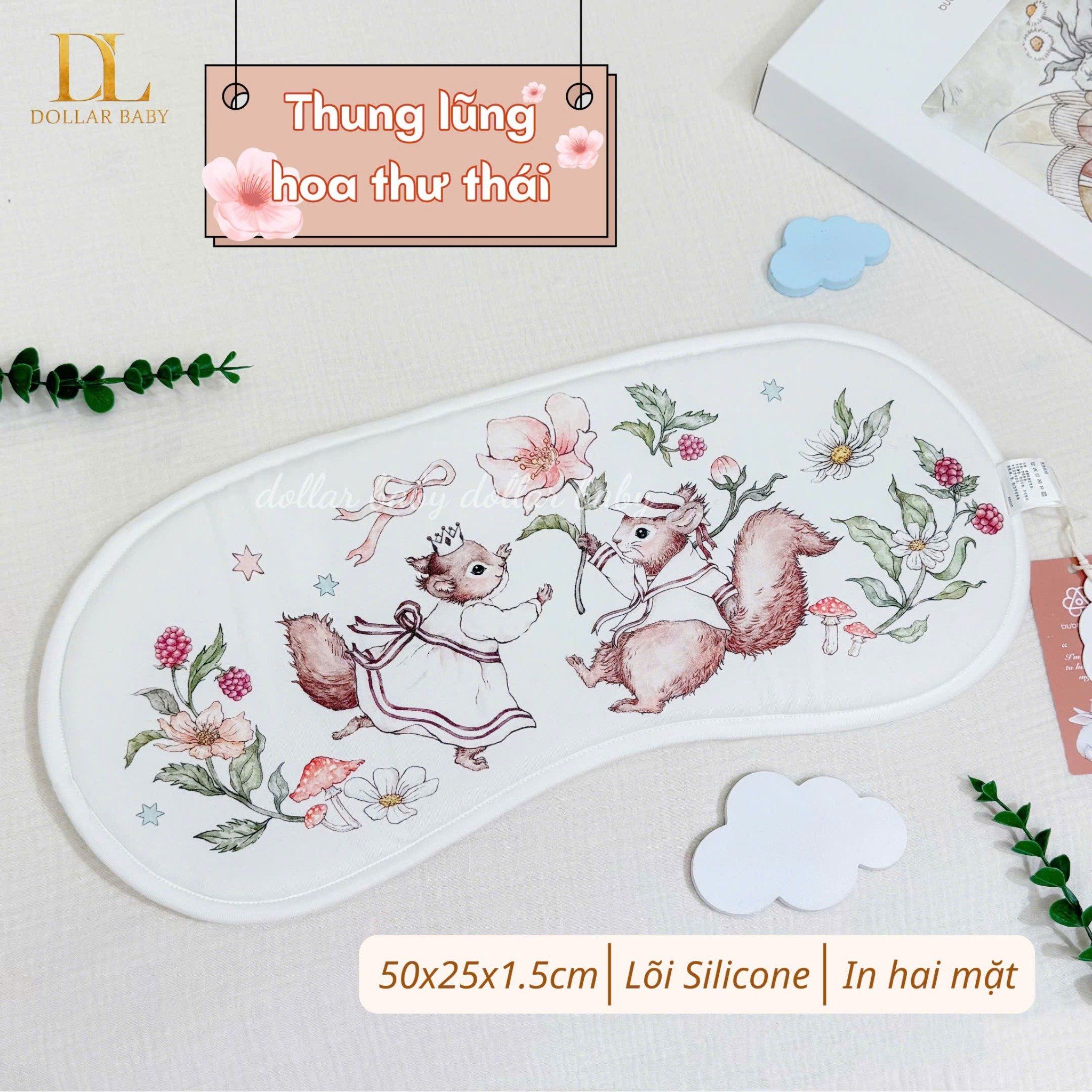  Gối Sợi Tre Bubble Tree - 25x50 