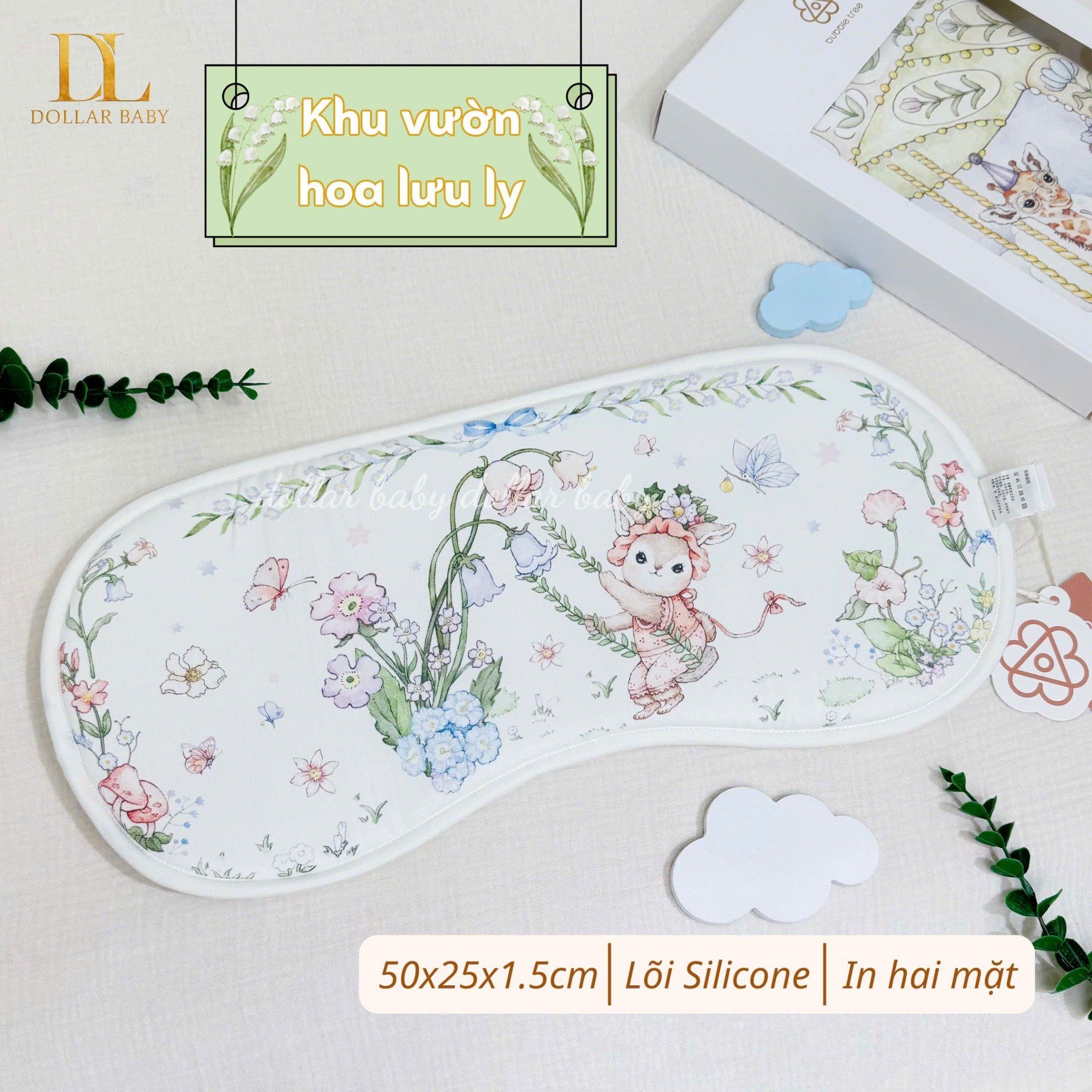  Gối Sợi Tre Bubble Tree - 25x50 