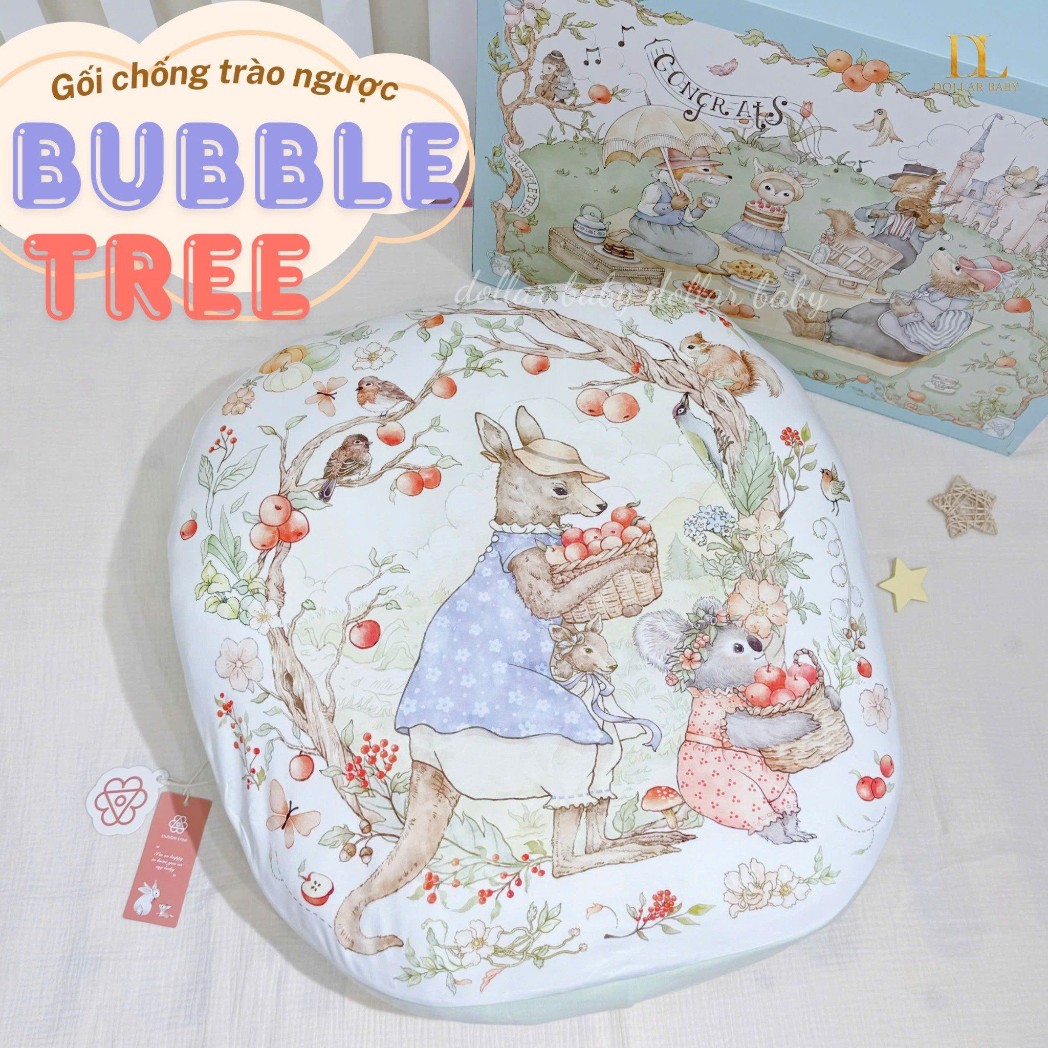  Gối Chống Trào Bubble Tree ( 56 x 60 ) 