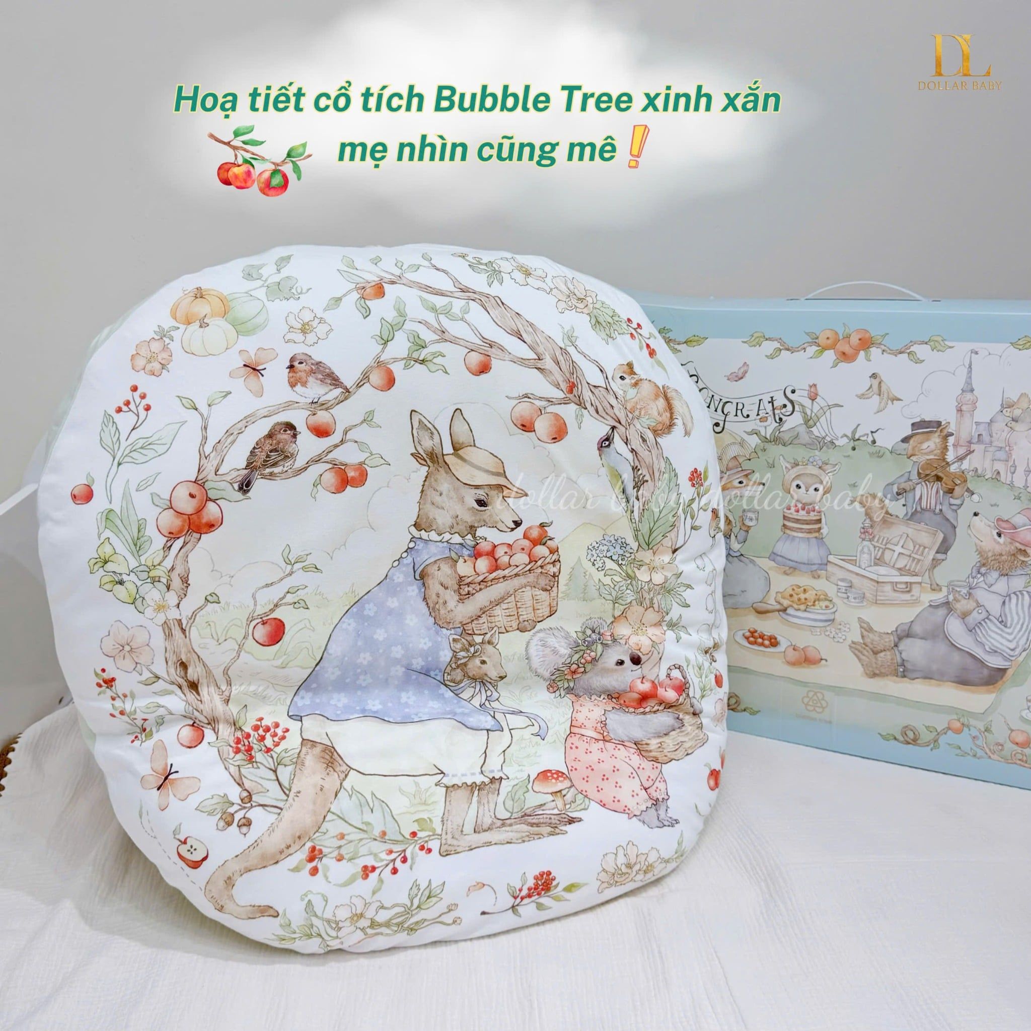  Gối Chống Trào Bubble Tree ( 56 x 60 ) 