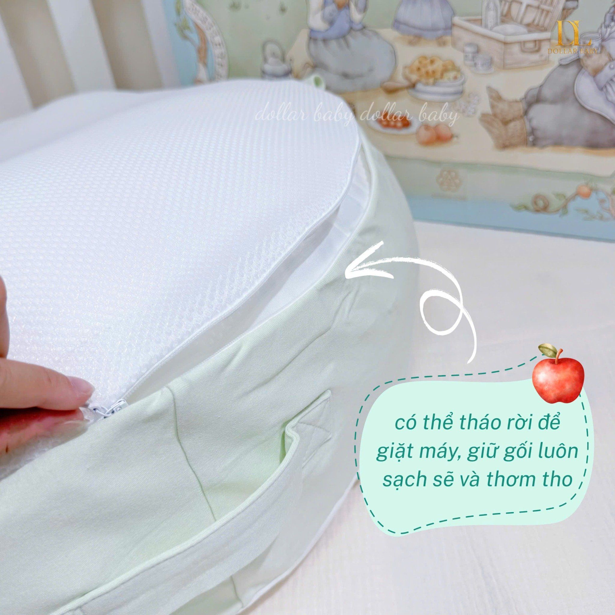  Gối Chống Trào Bubble Tree ( 56 x 60 ) 