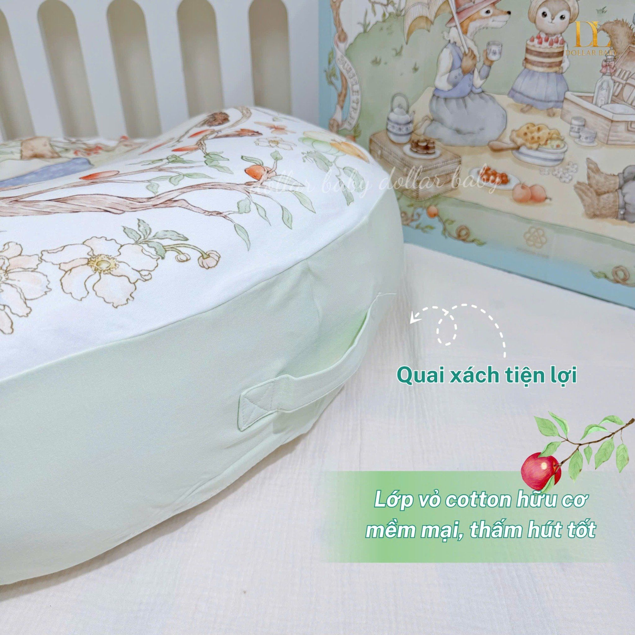  Gối Chống Trào Bubble Tree ( 56 x 60 ) 