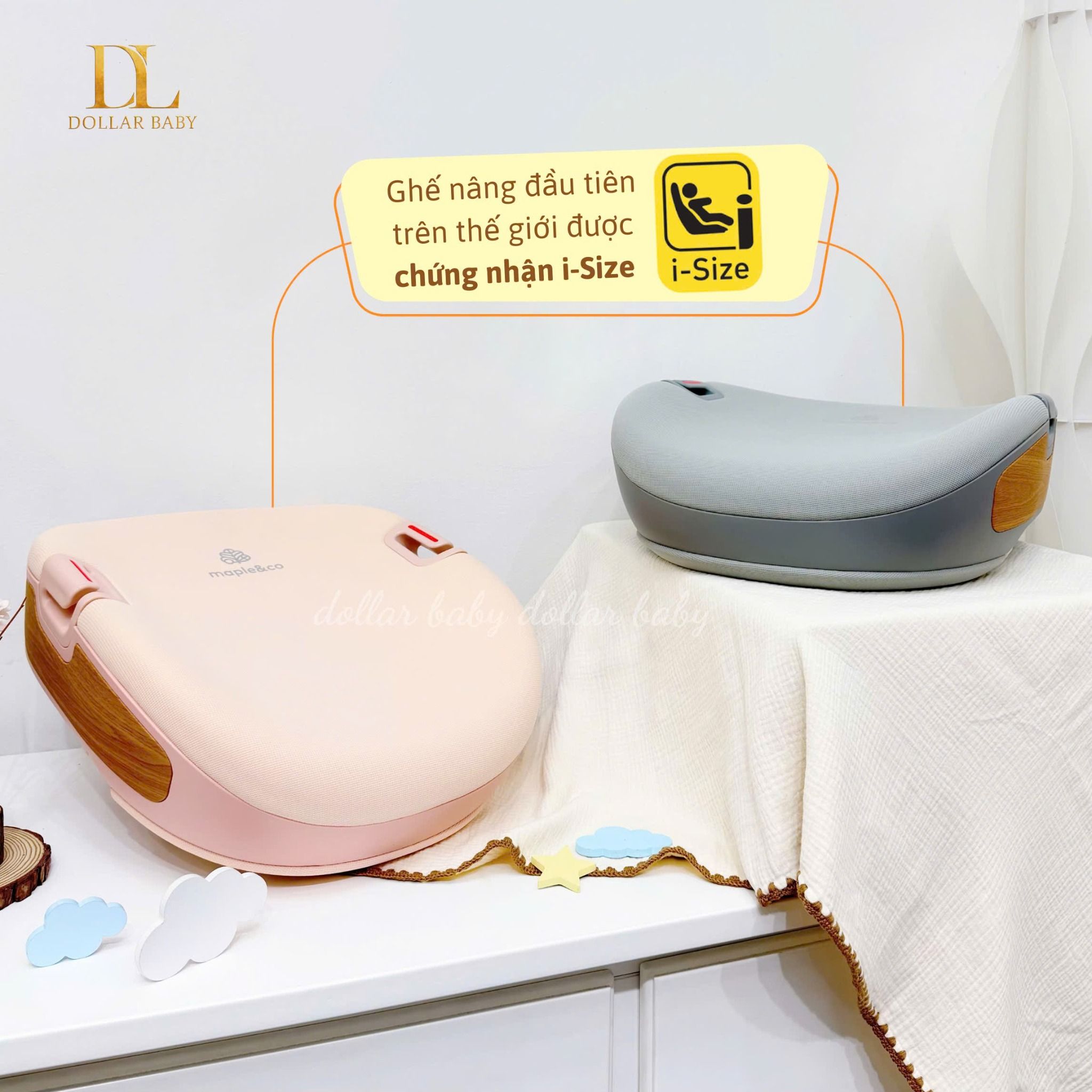  Ghế Ngồi Ô Tô Maple&co Booster 
