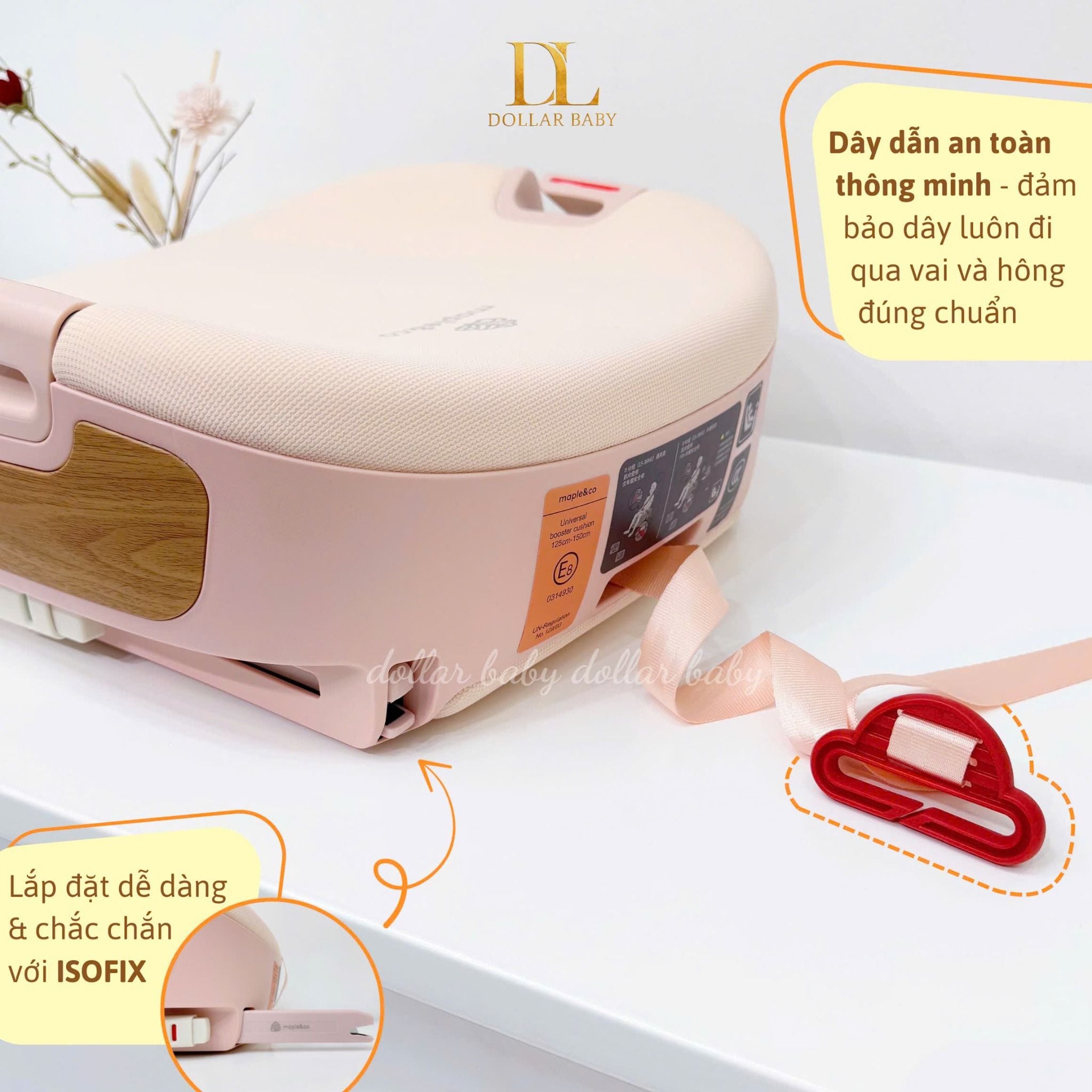  Ghế Ngồi Ô Tô Maple&co Booster 