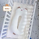  Mochee - Chặn liền gối đầu cotton 