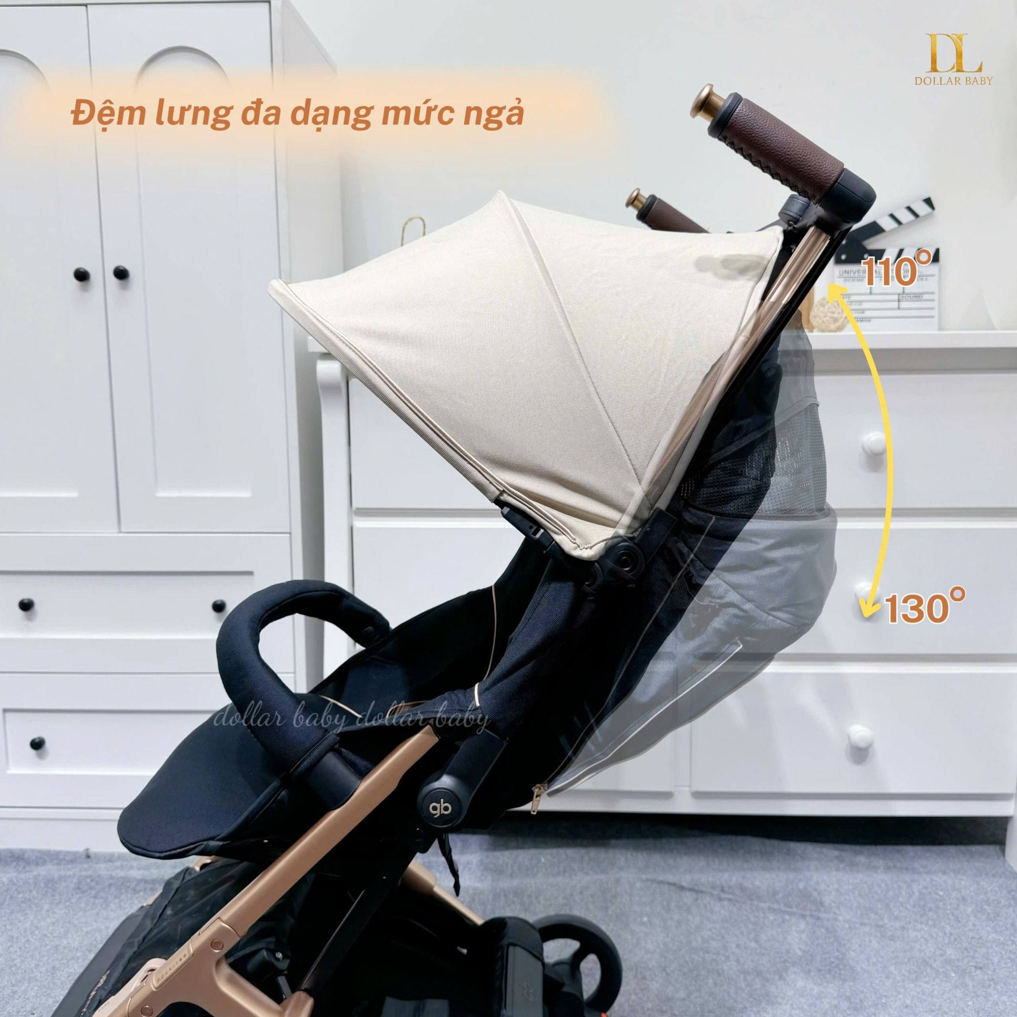  Xe Đẩy Gấp Gọn GB Pockit Go 