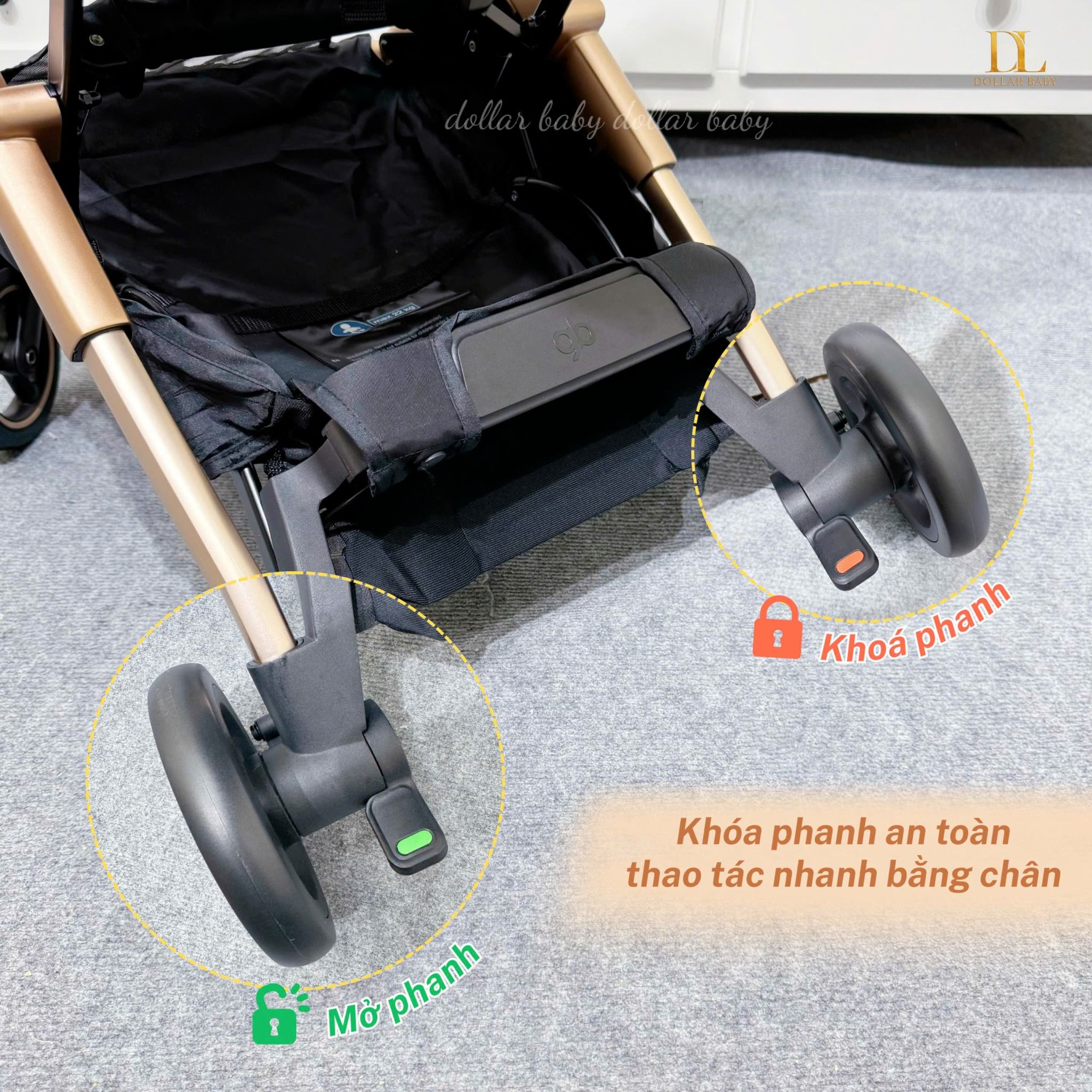  Xe Đẩy Gấp Gọn GB Pockit Go 