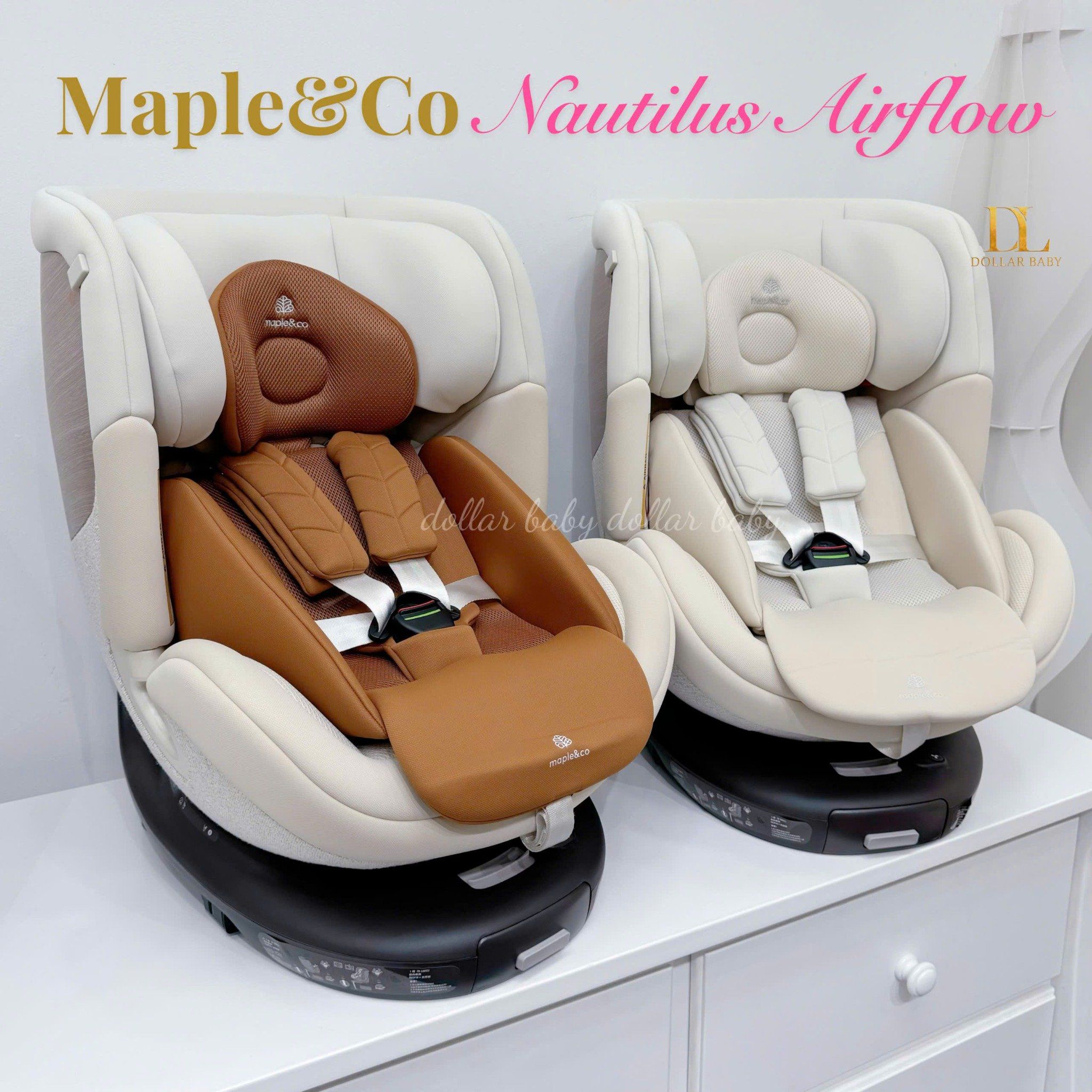  Ghế Ngồi Ô Tô Maple&co Nautilus Airflow / 0-7 Tuổi 