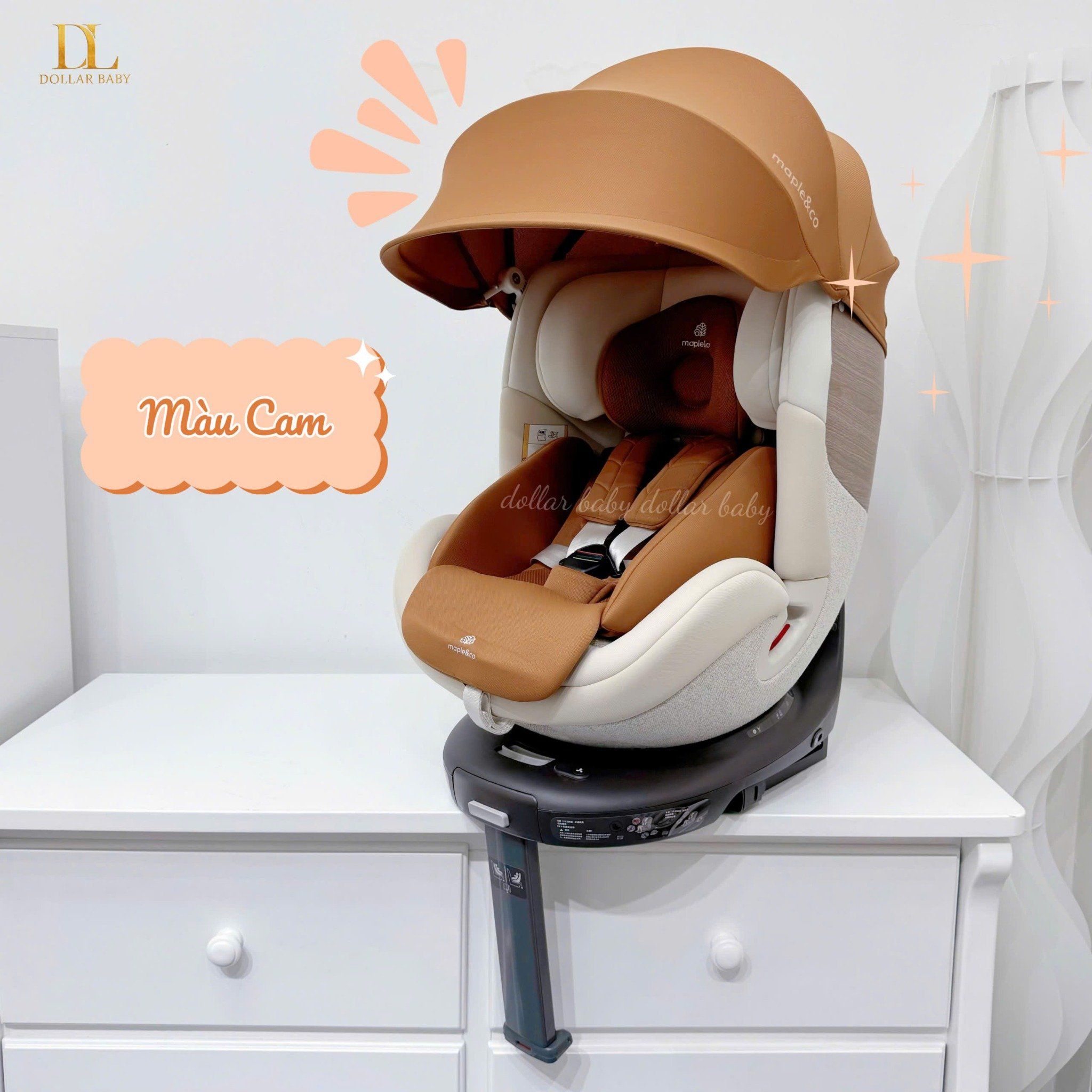  Ghế Ngồi Ô Tô Maple&co Nautilus Airflow / 0-7 Tuổi 