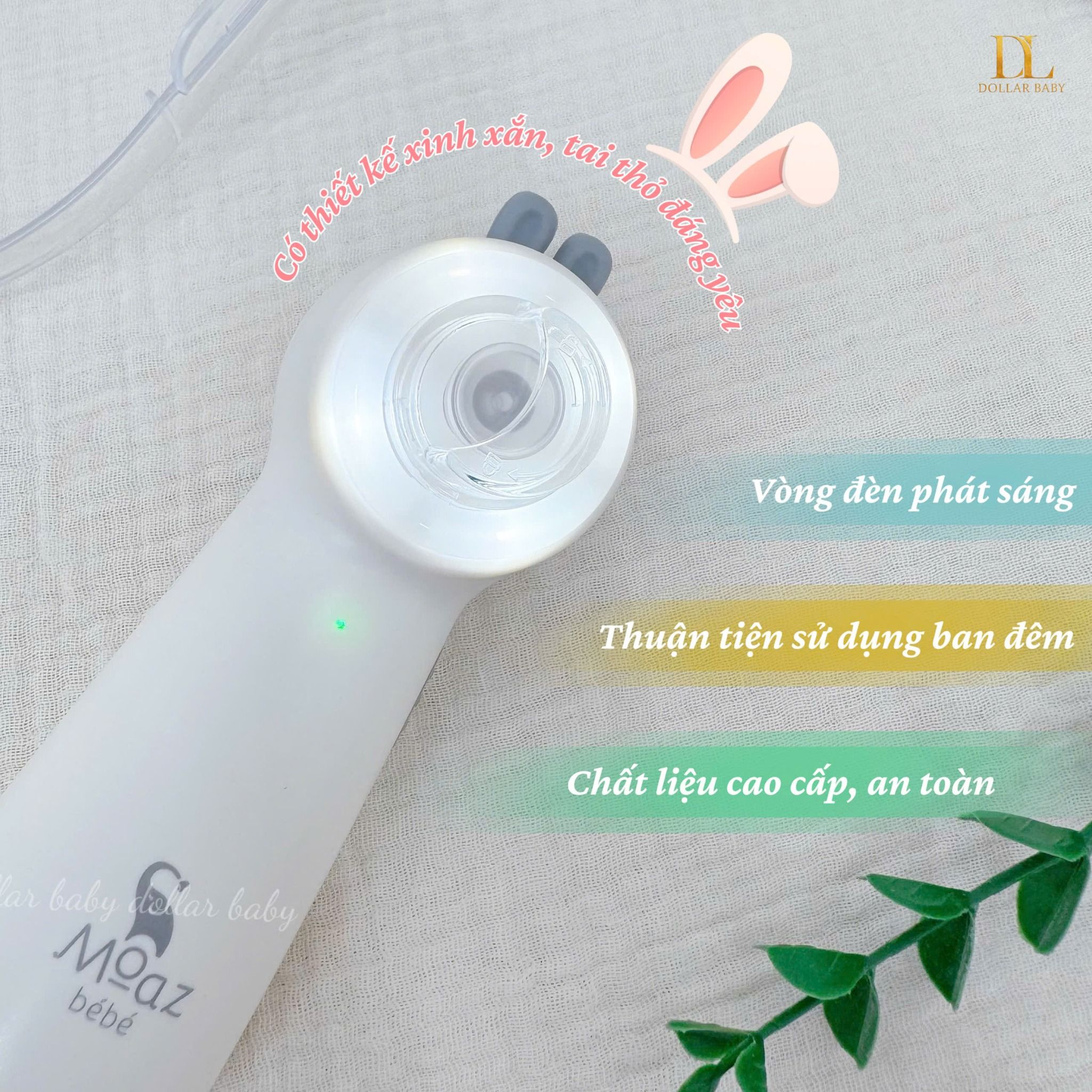  MOAZ BÉBÉ - Bộ cắt dũa móng tay - MB118 