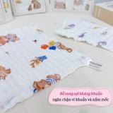  Set 5 Khăn Sữa Xô 6 Lớp Hoạ Tiết  - Mochee 