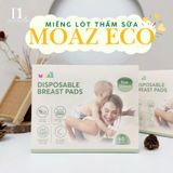  MOAZ ECO - Miếng Lót Thấm Sữa 