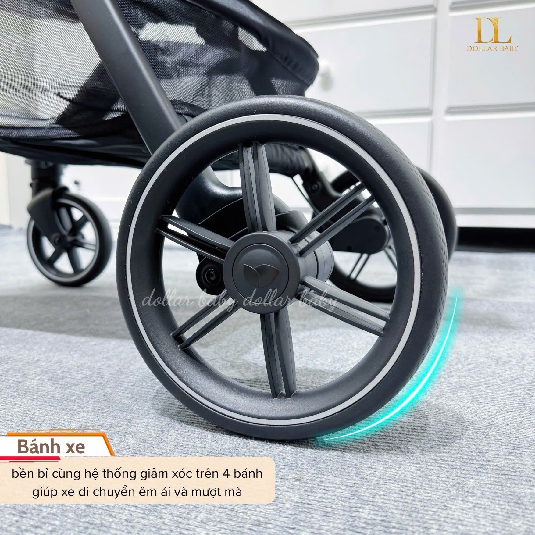  Xe Đẩy Joie Parcel LX W/ RC & ADPT & TB 