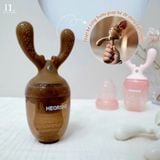 Túi Nhai Ăn Dặm Sừng Hươu He Or She Silicone Cao Cấp 