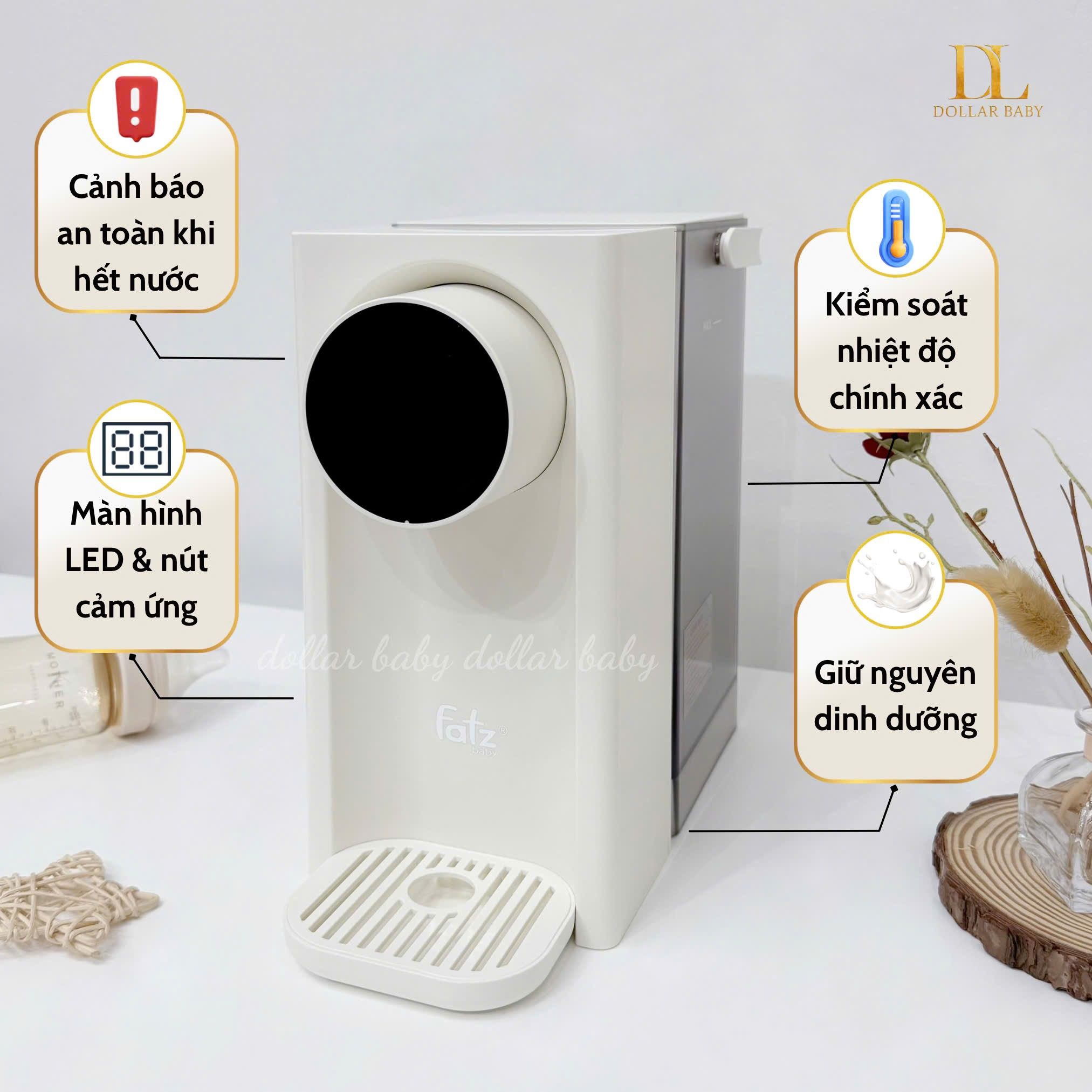  FATZ BABY - Máy Đun Và Hâm Nước Tức Thì Thông Minh Tiện Lợi Speedy 2 