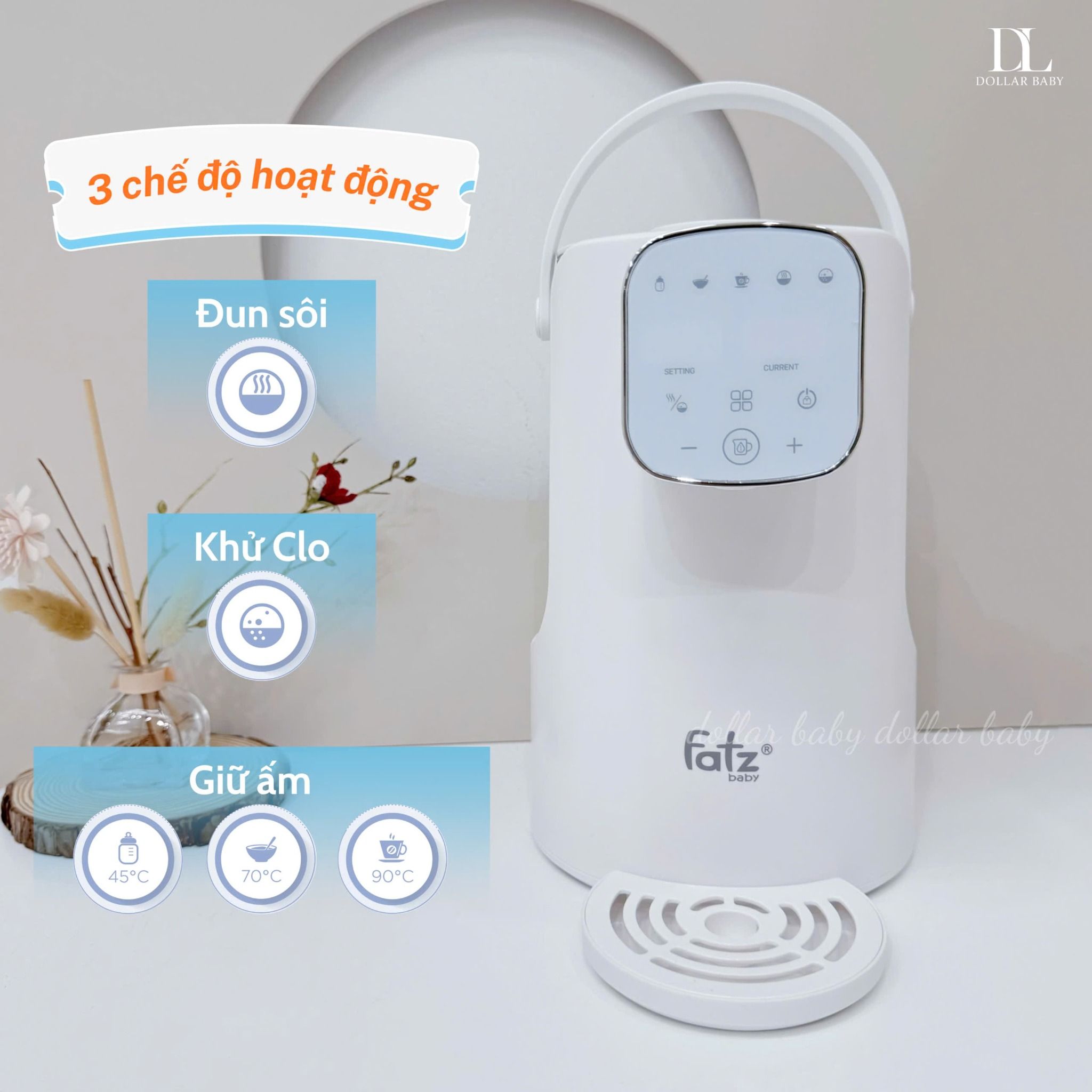 FATZ BABY - Máy đun và hâm nước - Smart 5 Plus 