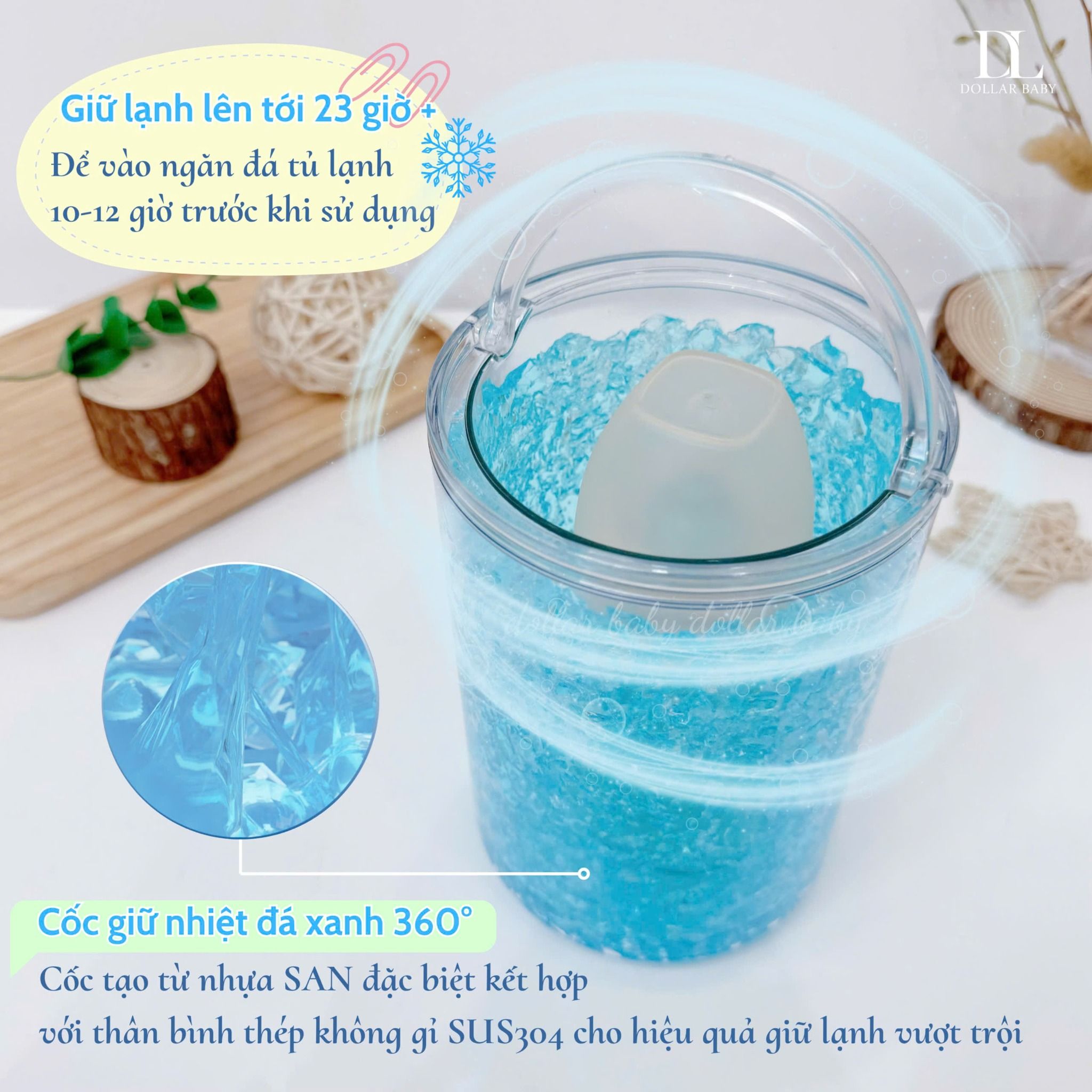  FATZ BABY - Bình Giữ Lạnh Bảo Quản Sữa Di Động Cho Bé Cooler 1 