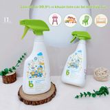  BABYGANICS - Chai Xịt Vệ Sinh Đồ Chơi Và Bề Mặt Đa Năng Organic 