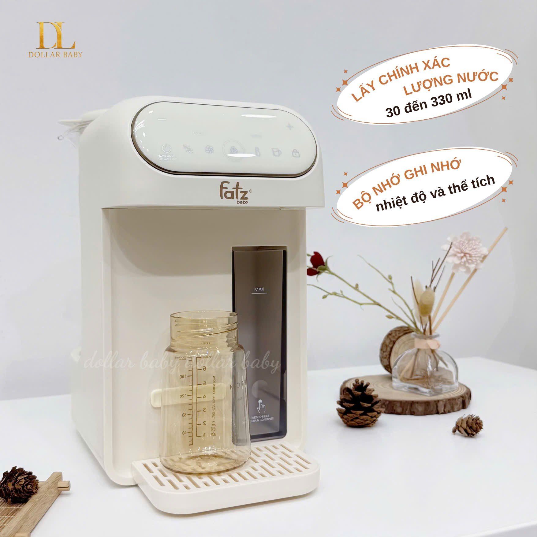  FATZ BABY - Máy Đun Và Hâm Nước Pha Sữa Thông Minh Tiện Lợi Smart 12 Plus 