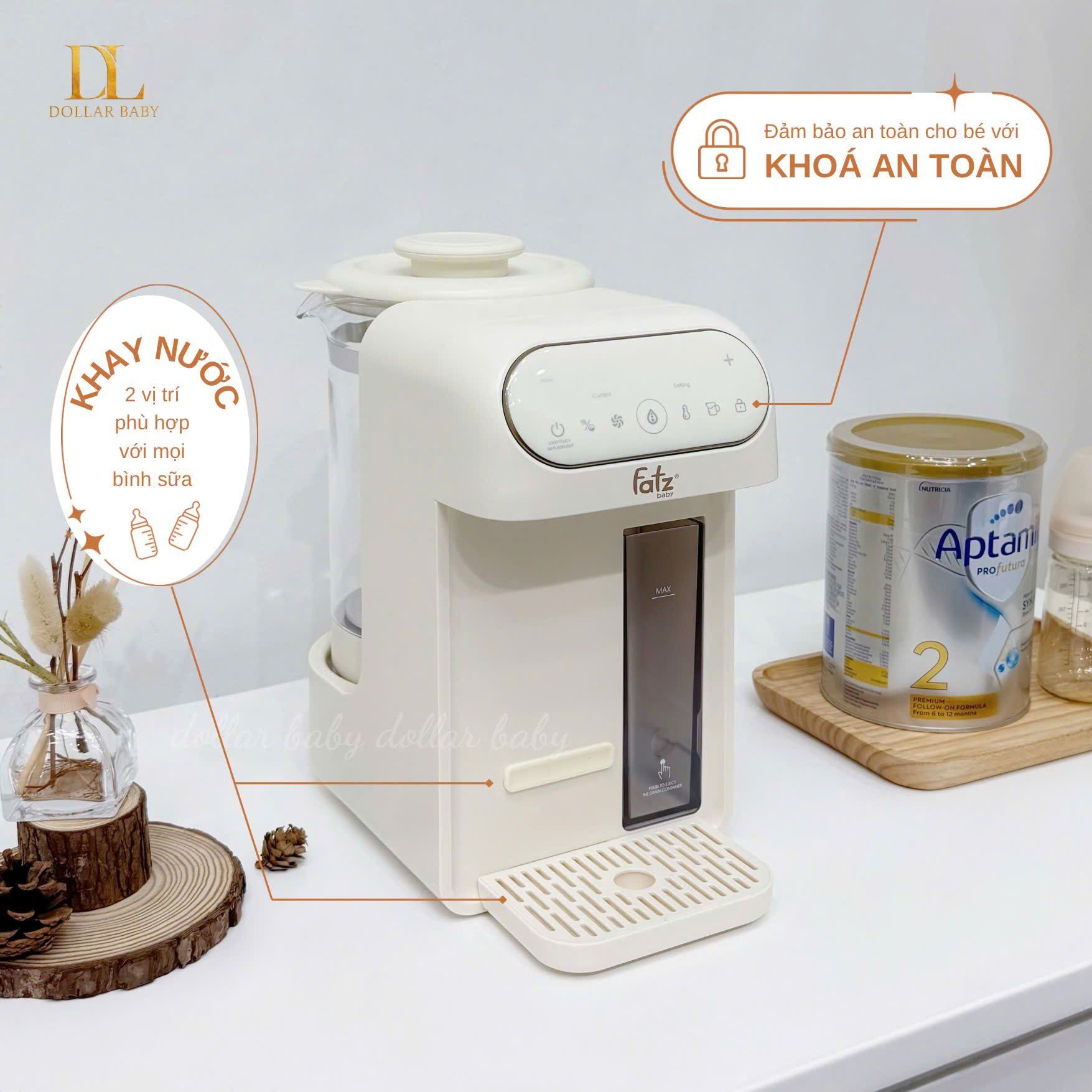  FATZ BABY - Máy Đun Và Hâm Nước Pha Sữa Thông Minh Tiện Lợi Smart 12 Plus 
