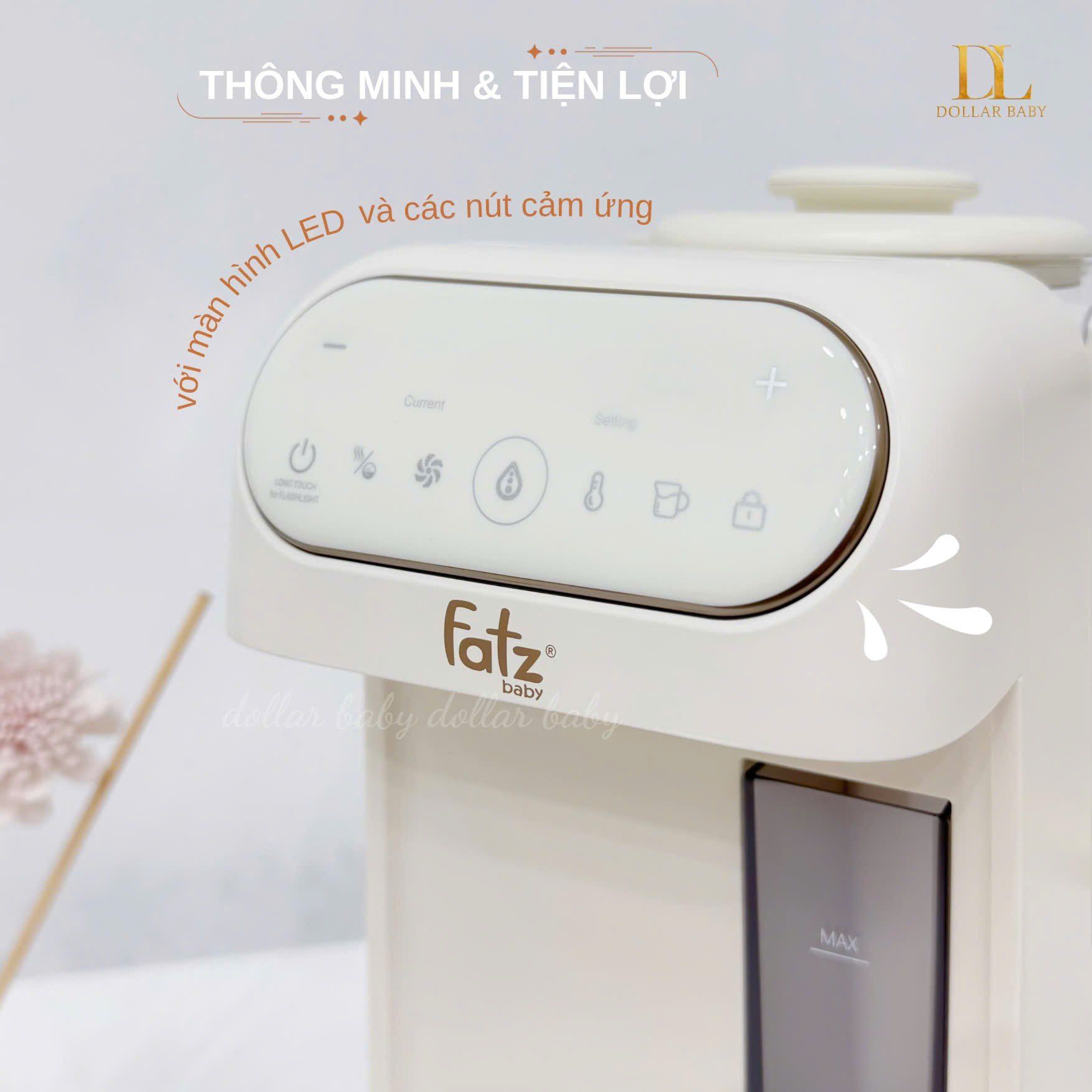  FATZ BABY - Máy Đun Và Hâm Nước Pha Sữa Thông Minh Tiện Lợi Smart 12 Plus 