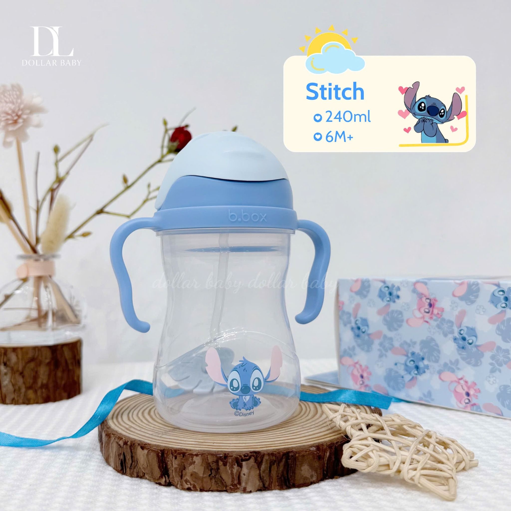  B.BOX DISNEY BÌNH NƯỚC 360 ĐỘ TẬP BÉ UỐNG NƯỚC 