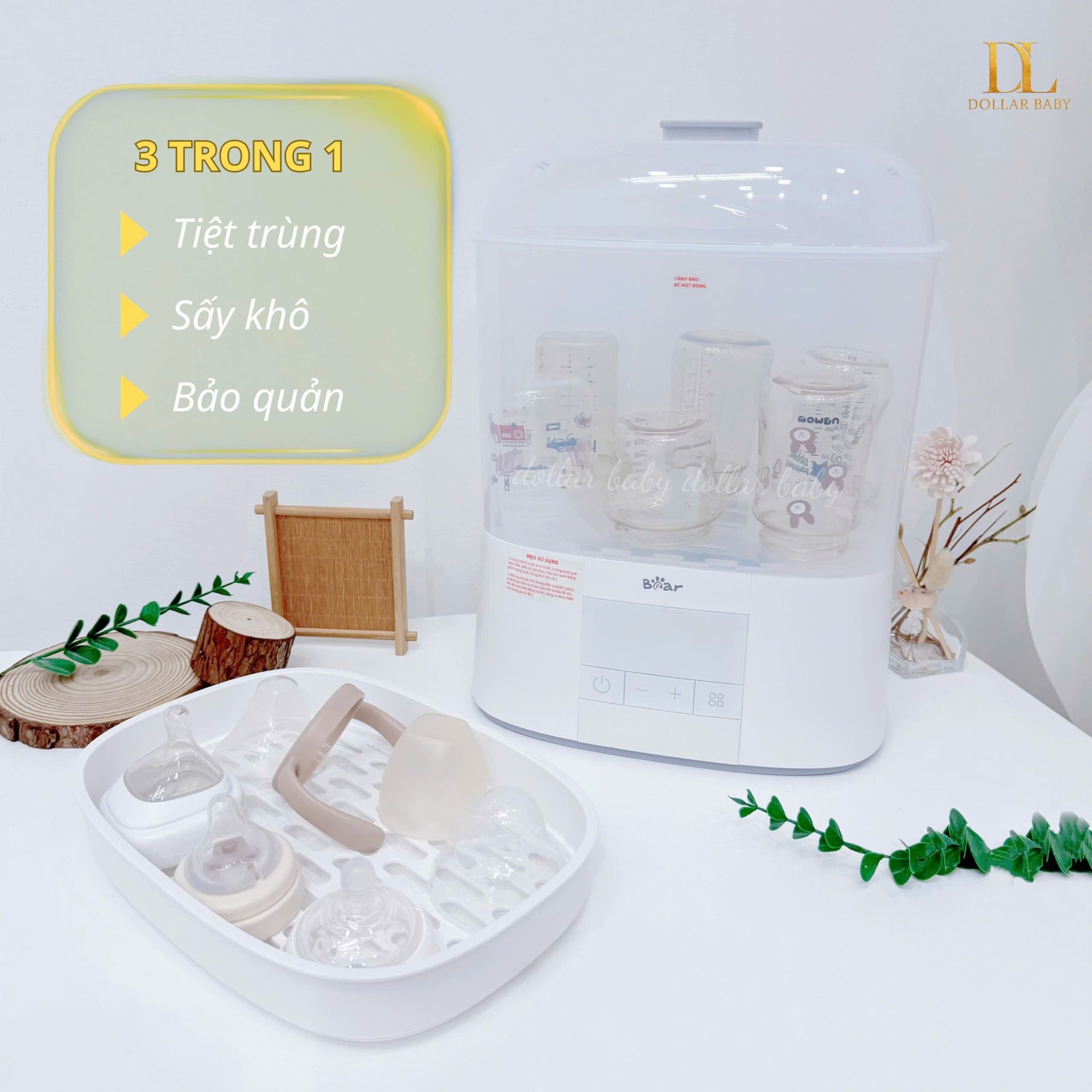  BEAR - Máy tiệt trùng bình sữa - ST-5H05E26 