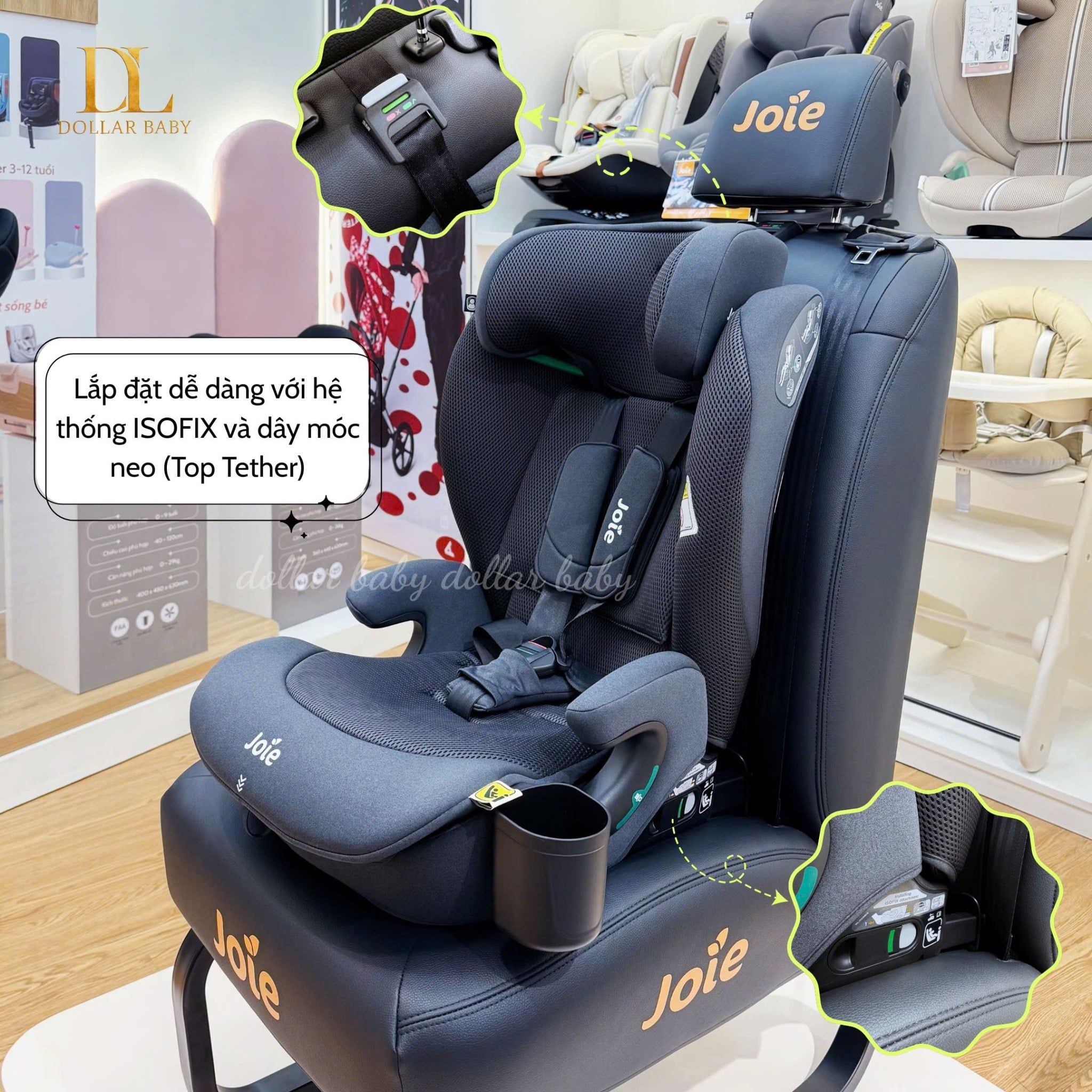  JOIE - Ghế ngồi ô tô trẻ em i-Irvana Max 