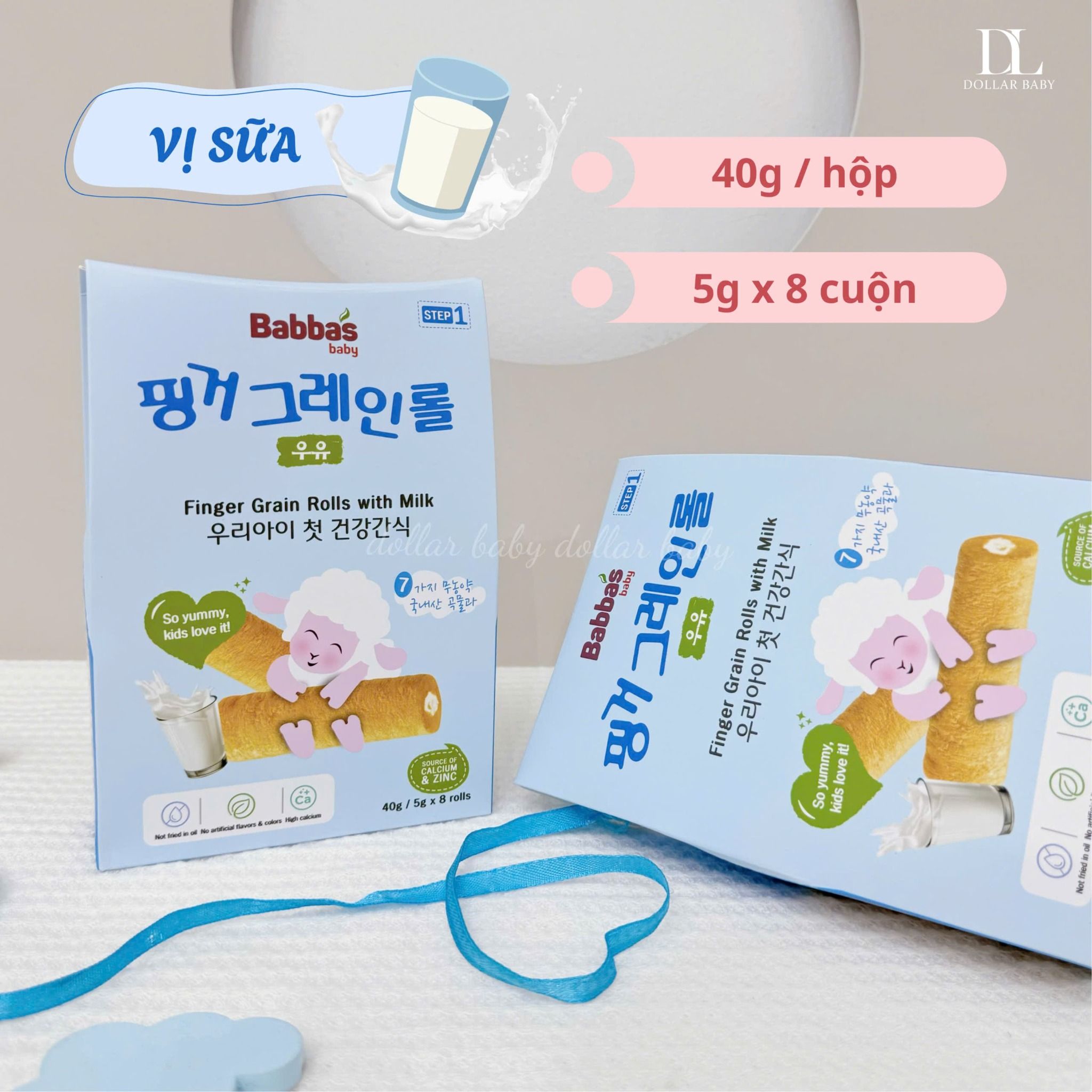  Bánh ngũ cốc Babba's Baby (8m+) 