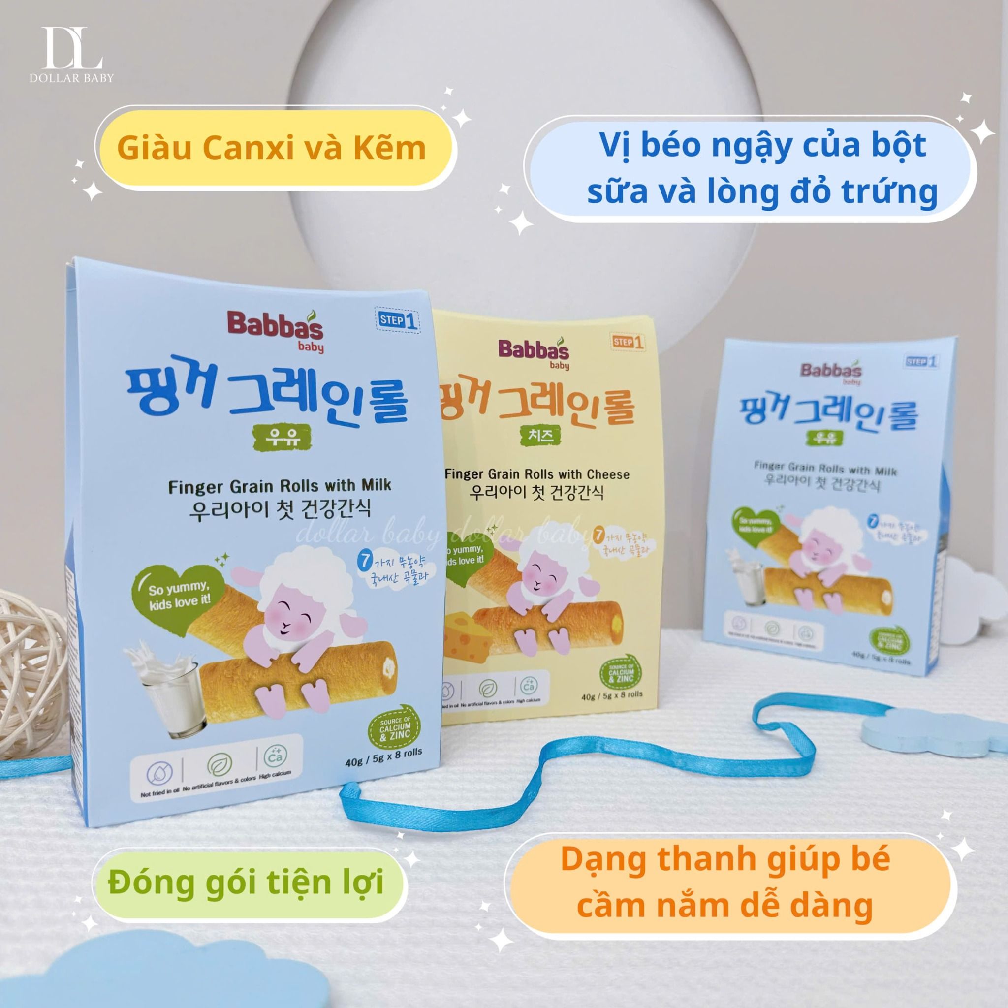  Bánh ngũ cốc Babba's Baby (8m+) 