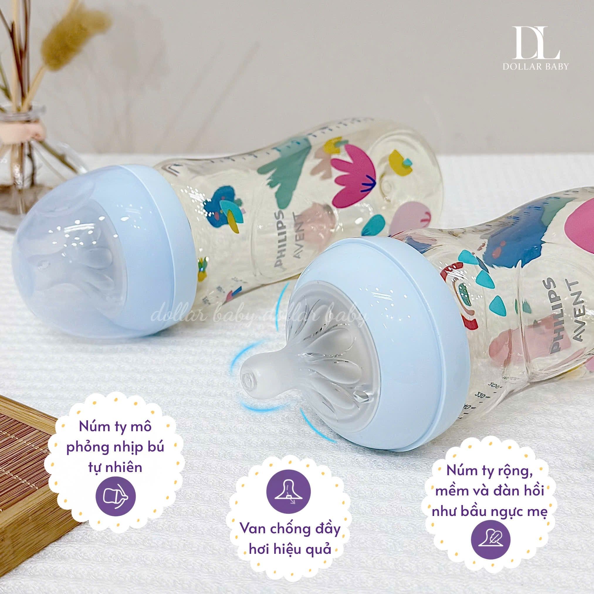  Philips Avent Natural Response - Bình Sữa Mô Phỏng Tự Nhiên PPSU 