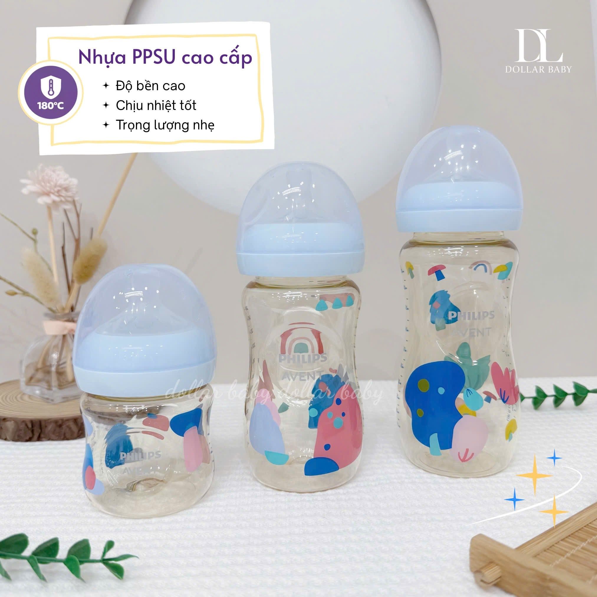  Philips Avent Natural Response - Bình Sữa Mô Phỏng Tự Nhiên PPSU 