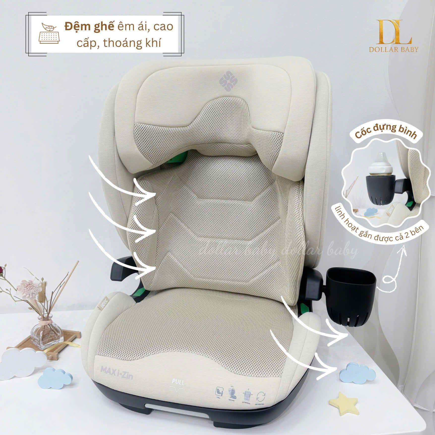  SEEC - GHẾ NGỒI Ô TÔ BOOSTER - MAX I-ZIN 2 JUNIOR 