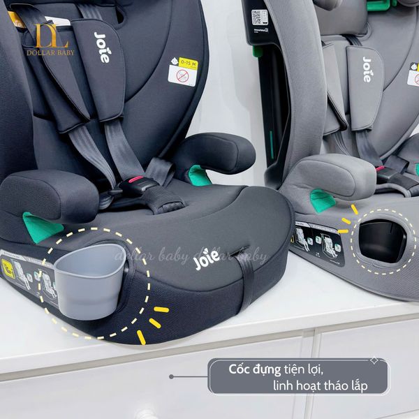  JOIE - Ghế ngồi ô tô Elevate R129 cho bé từ 75 - 150cm 