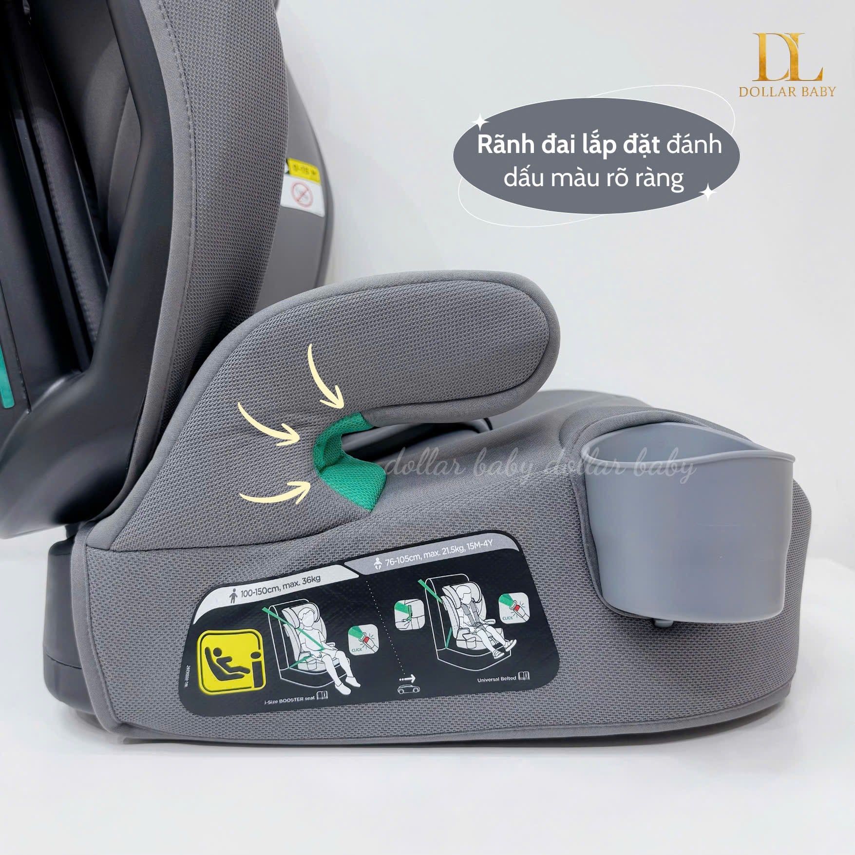  JOIE - Ghế ngồi ô tô trẻ em Elevate R129 