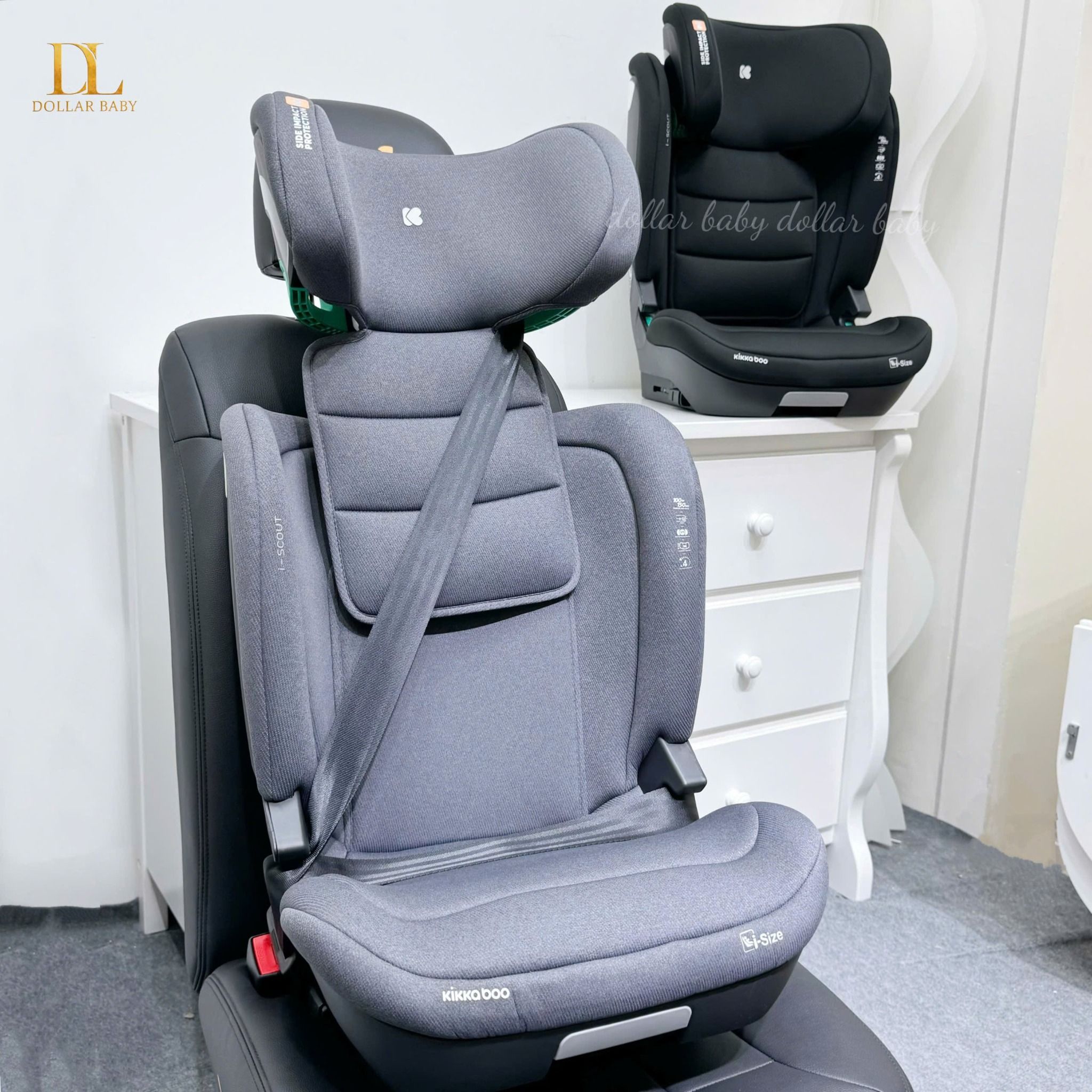  Ghế ô tô KIKKABOO i-Size i-Scout (100-150cm) 