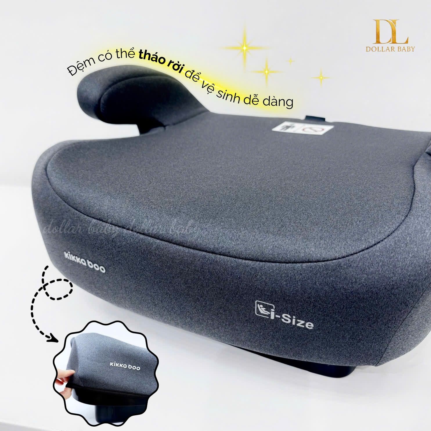  Ghế ô tô KIKKABOO i-Size i-Go (125-150cm) 
