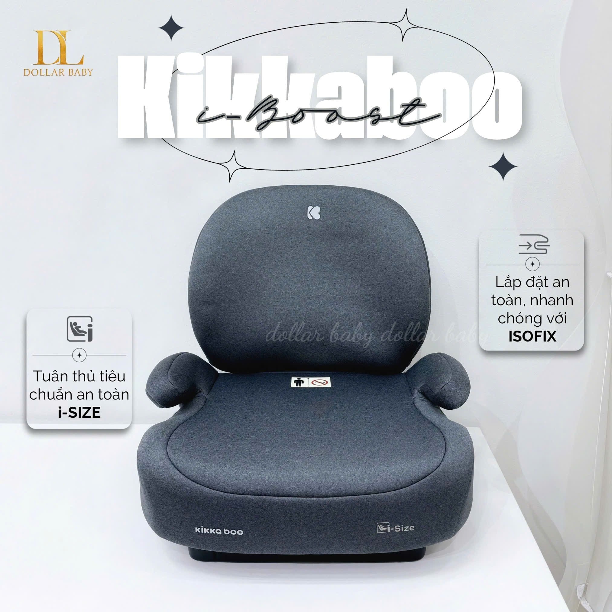  Ghế ô tô KIKKABOO i-Size i-Boost (125-150cm) 