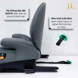  Ghế ô tô KIKKABOO i-Size i-Boost (125-150cm) 