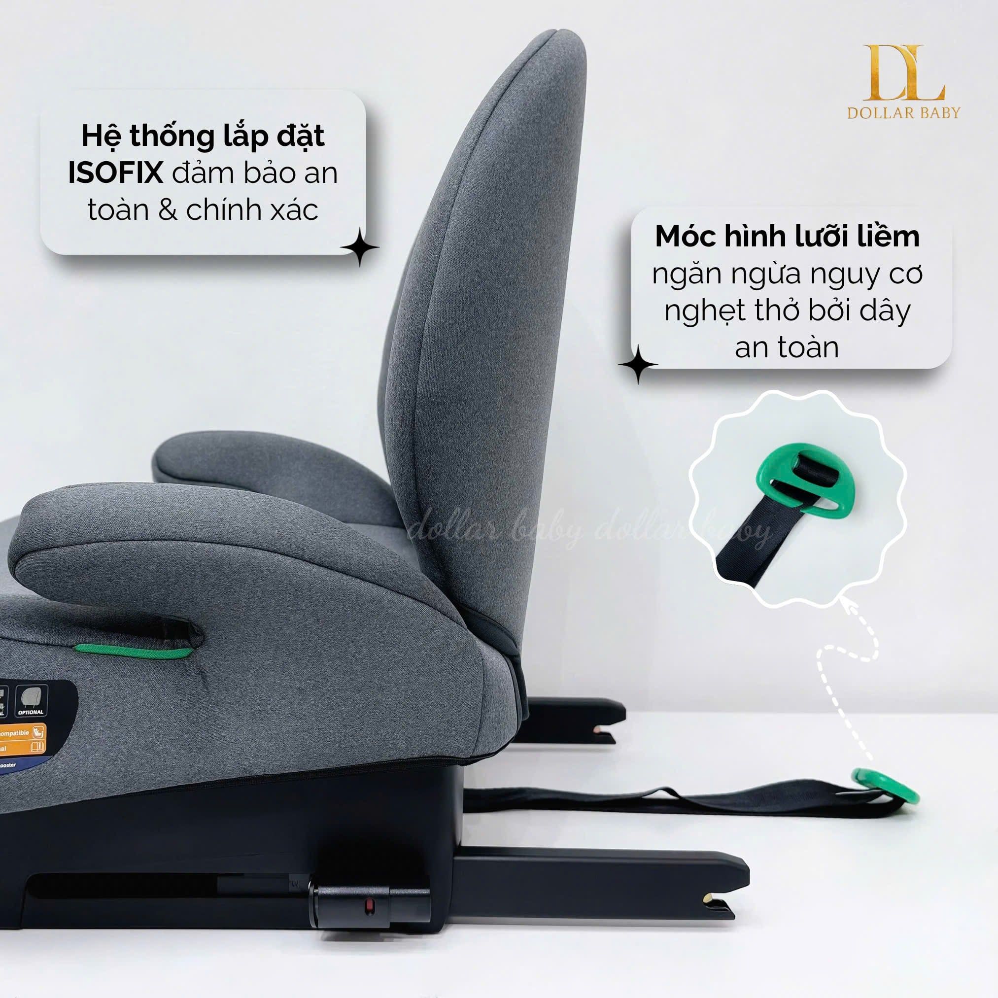  Ghế ô tô KIKKABOO i-Size i-Boost (125-150cm) 