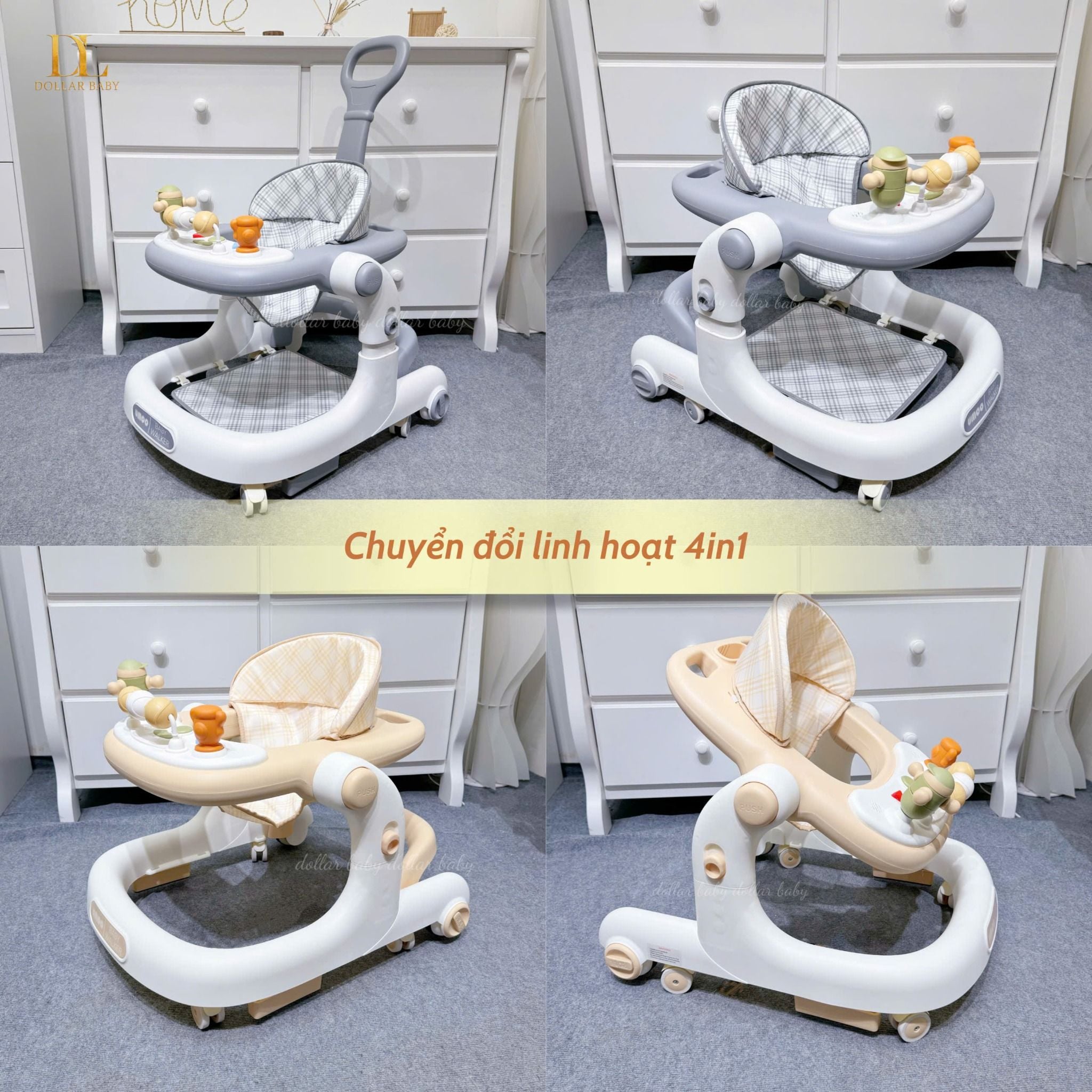  Xe Tập Đi Đa Năng Cao Cấp Umoo UM - 02205 