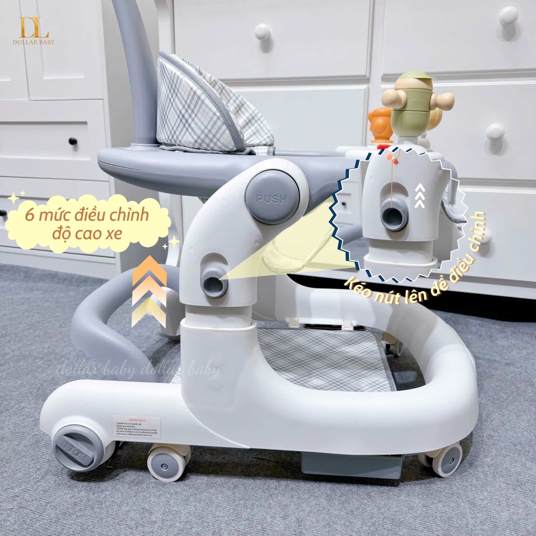  Xe Tập Đi Đa Năng Cao Cấp Umoo UM - 02205 