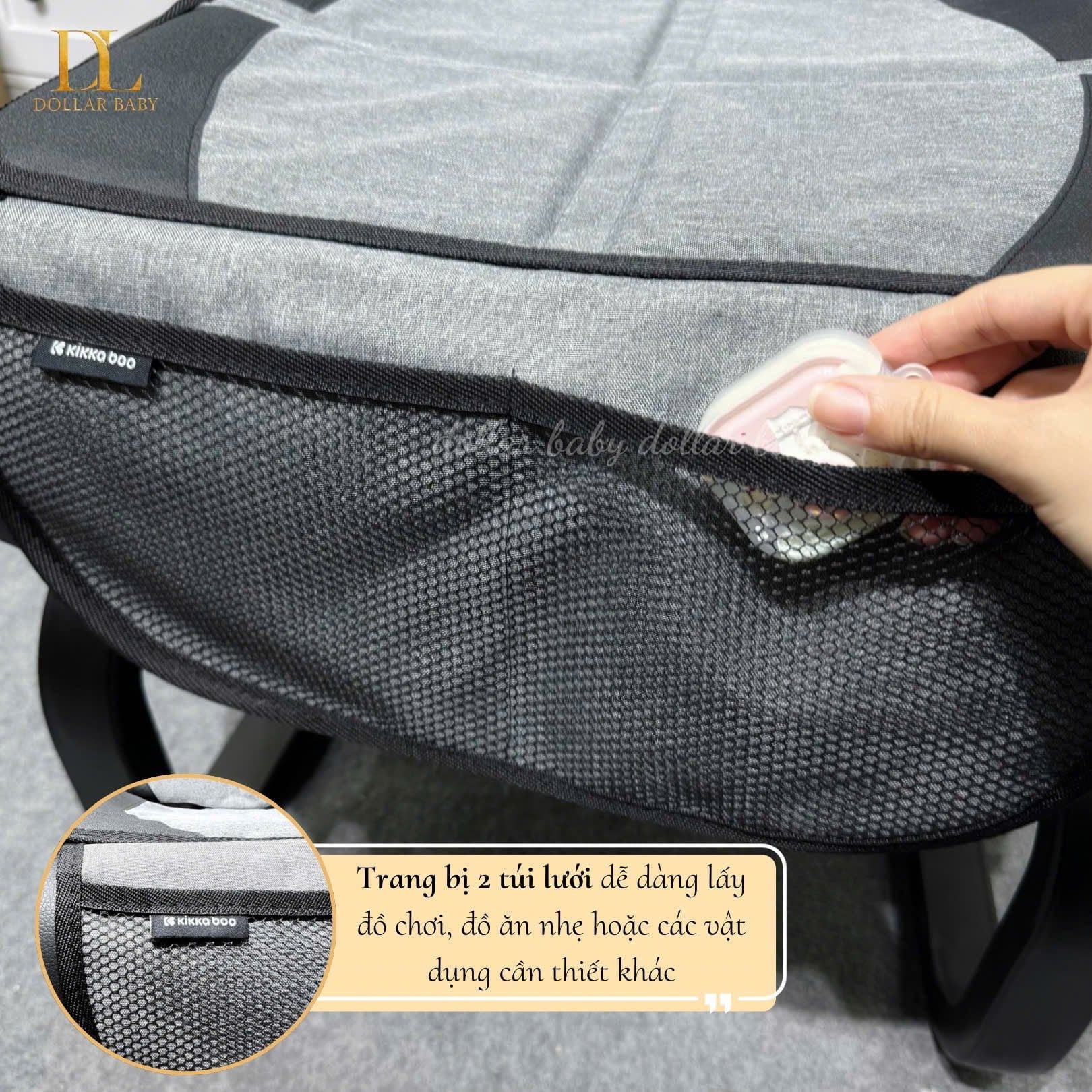  KIKKABOO - Miếng lót bảo vệ da ghế 