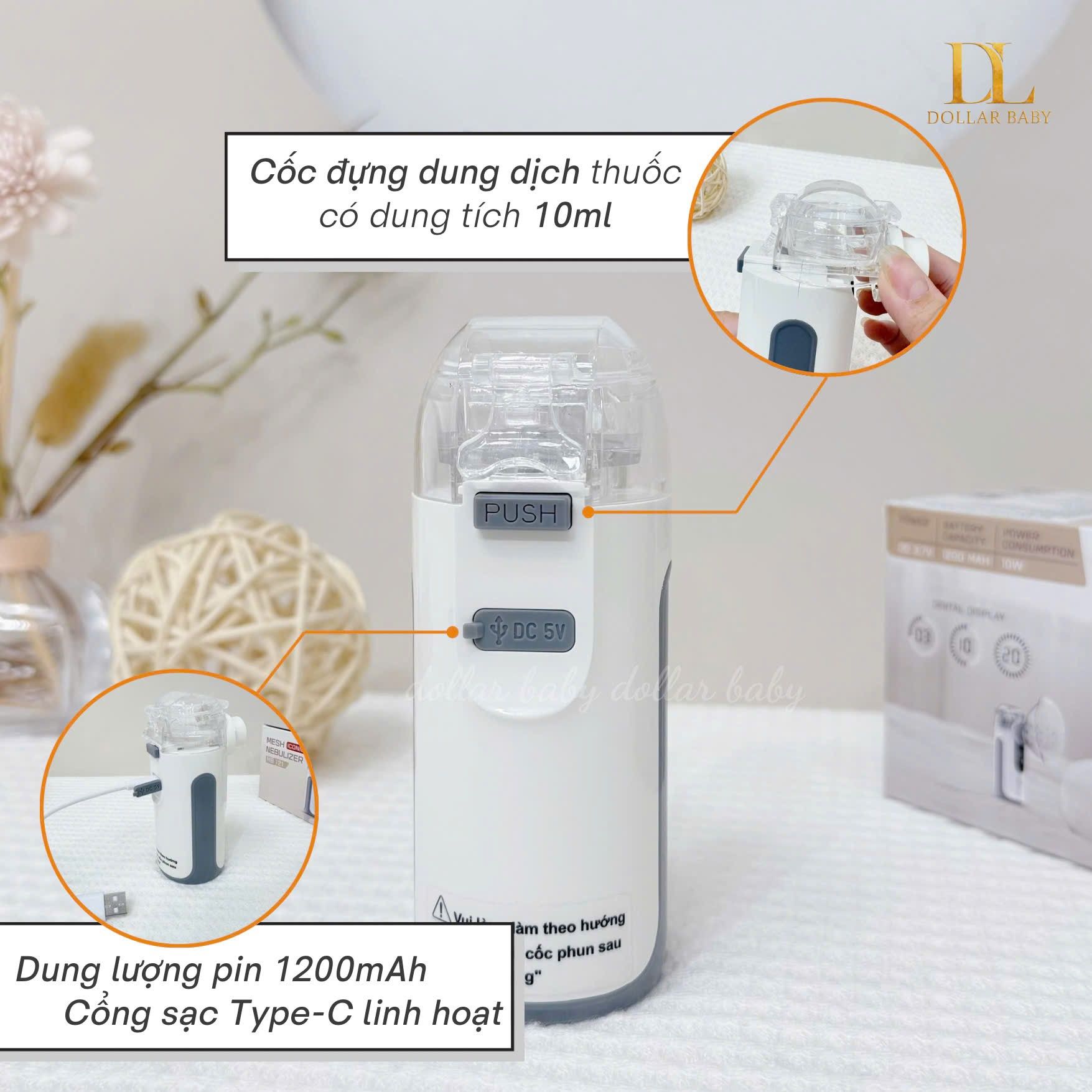  MOAZ BÉBÉ - Máy xông khí dung - MB121 