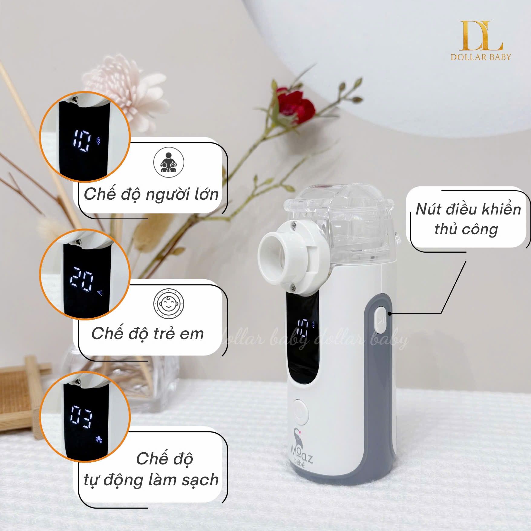  MOAZ BÉBÉ - Máy xông khí dung - MB121 