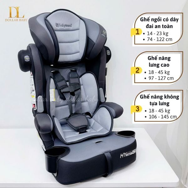  Ghế ô tô Baby Trend Hybrid SI 3in1 