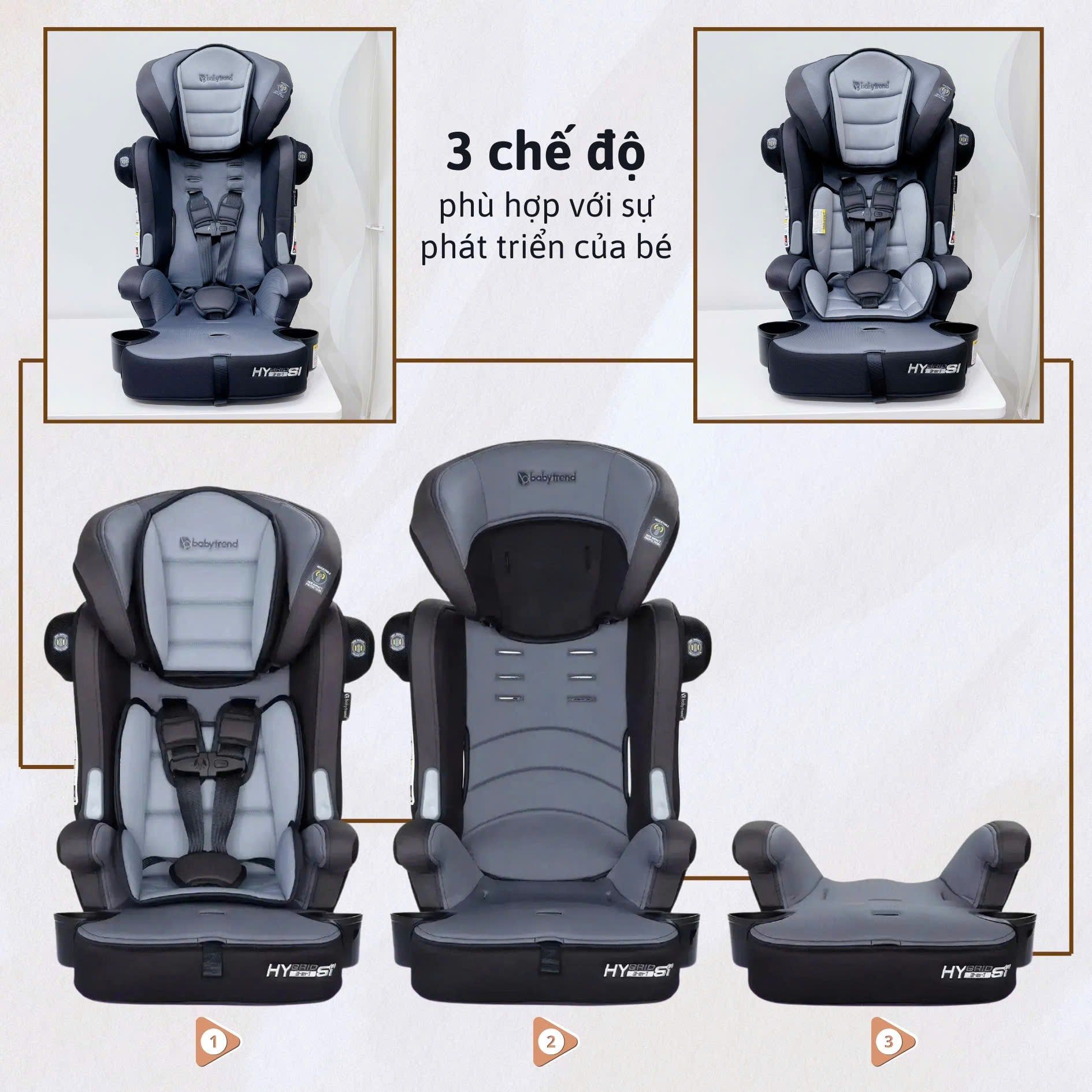  Ghế ô tô Baby Trend Hybrid SI 3in1 