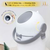  Thùng Rác Bỏ Bỉm Trắng UM - 17173 